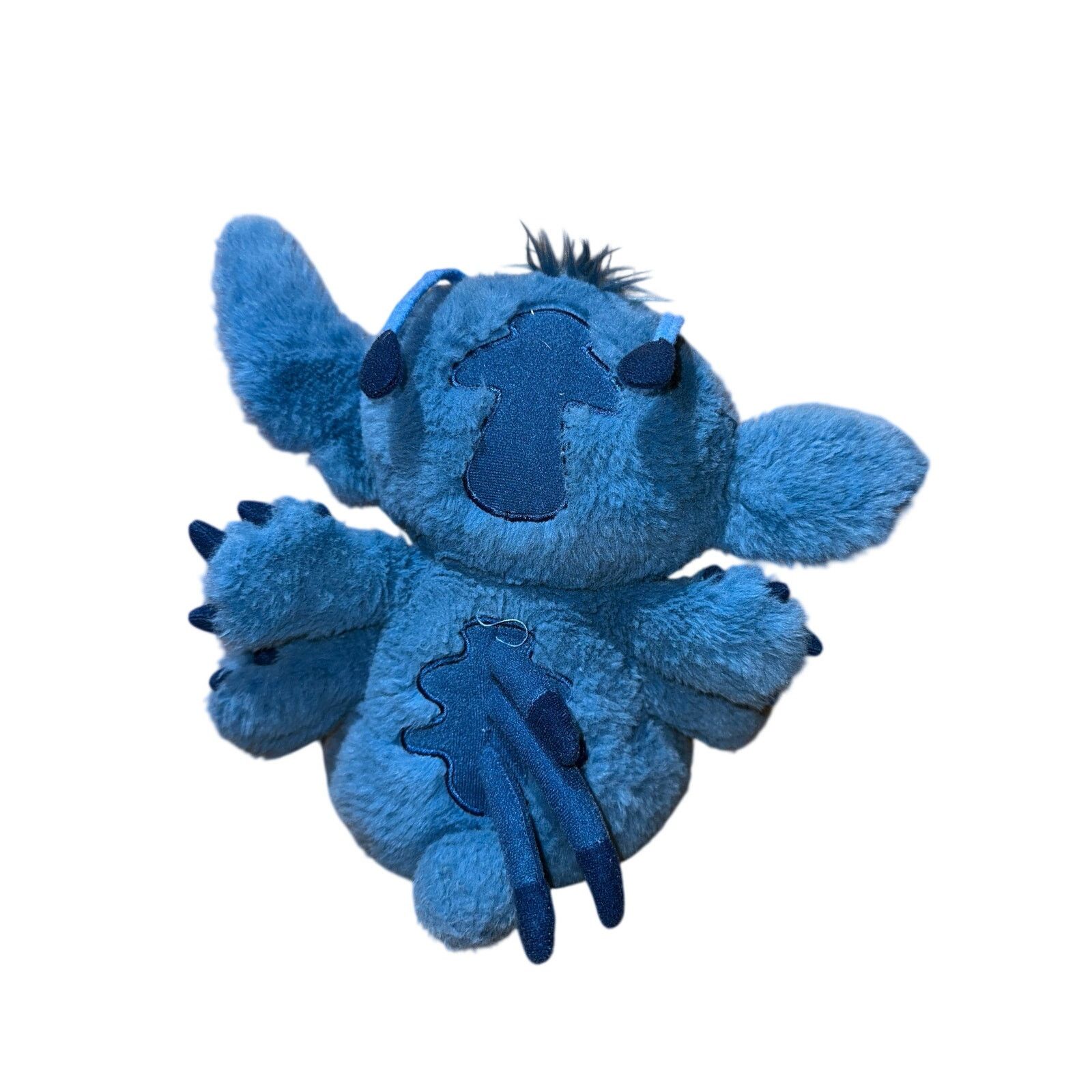 Disney Zipper Mouth Stitch 10” Tall Plush Toy Size ONE SIZE - 7 Thumbnail