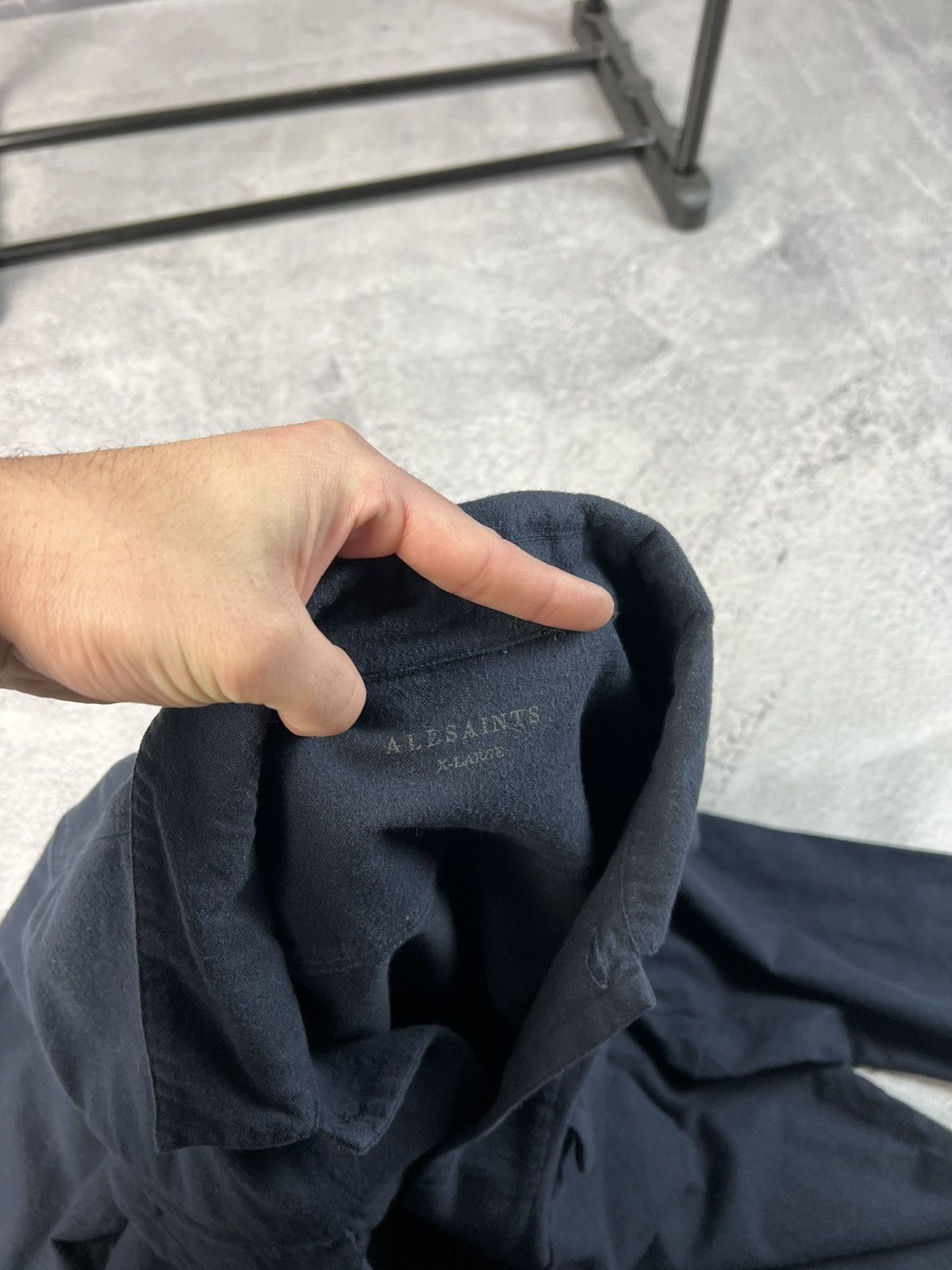 Allsaints × Japanese Brand All saints guerra LS shirt Size US XL / EU 56 / 4 - 6 Thumbnail