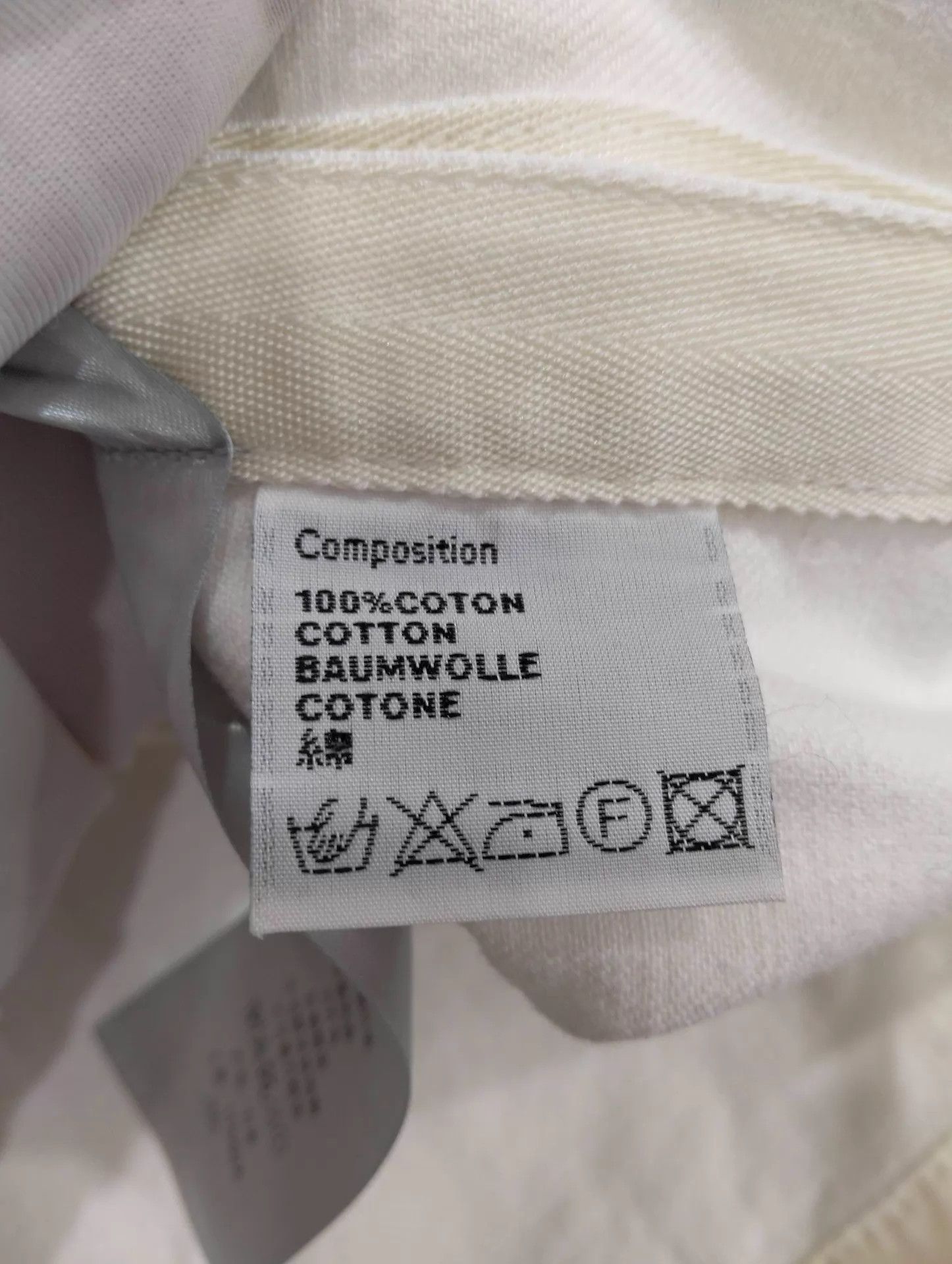 Dior Dior x Sacai White Embroidered Logo DenimJacket 50 Size US M / EU 48-50 / 2 - 6 Thumbnail