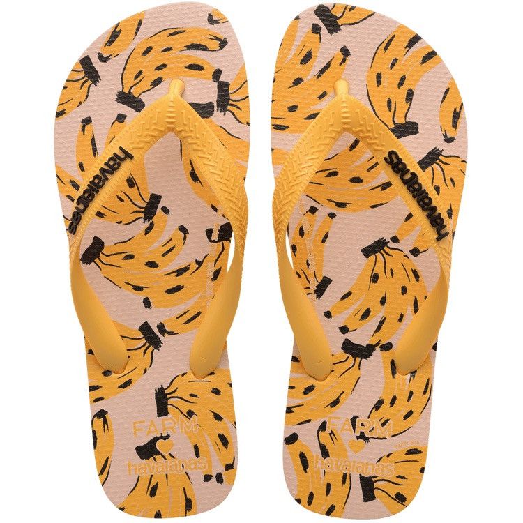Farm Rio FARM Rio x Havaianas Cheetah Bananas Flip Flops
