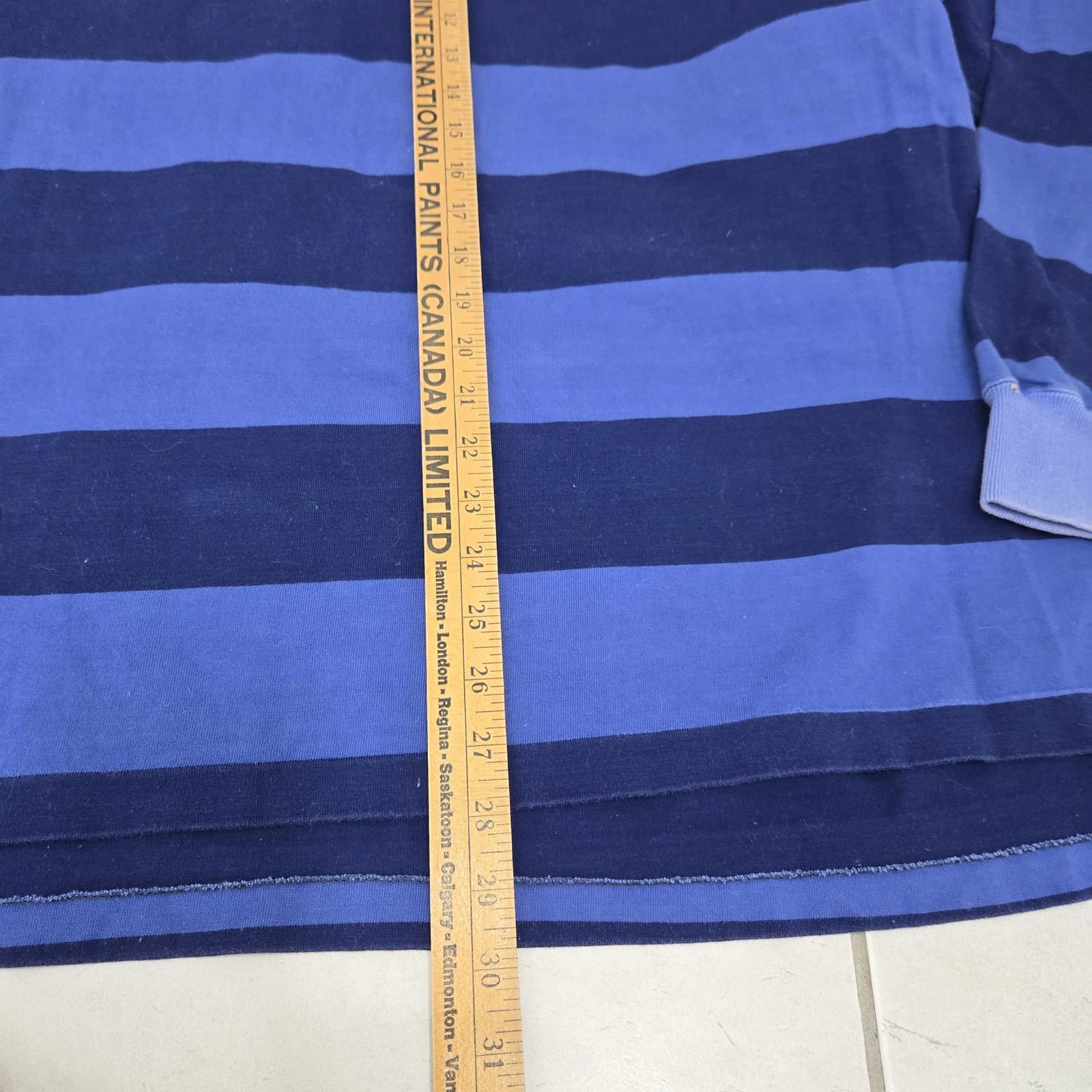 Valentino Vintage Valentino Shirt Cotton Men's Large Blue Crew Neck Size US L / EU 52-54 / 3 - 9 Thumbnail