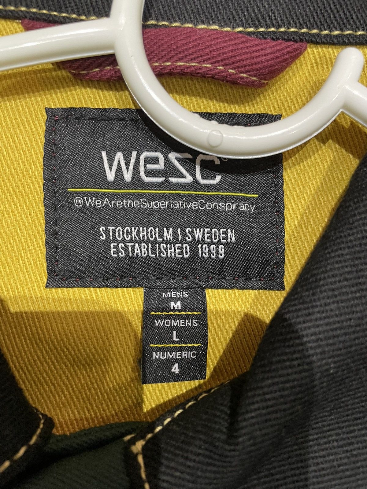 WeSC Rare Brand new Wesc denim jacket multi color Size US M / EU 48-50 / 2 - 3 Thumbnail