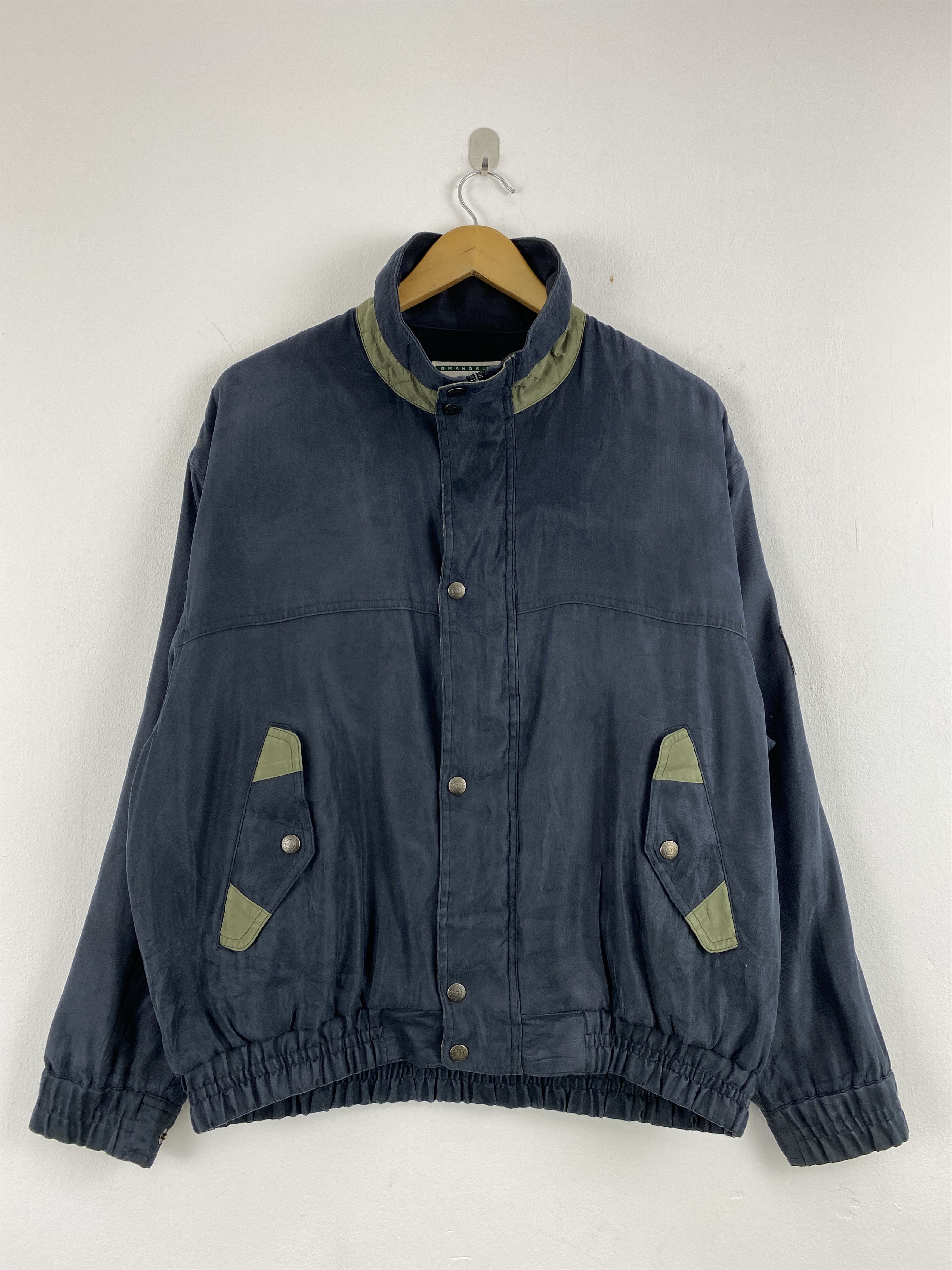 Grand Slam Vintage Grand Slam Munsingwear Zipper Ups Jacket JA0128 Size US XL / EU 56 / 4 - 1 Thumbnail