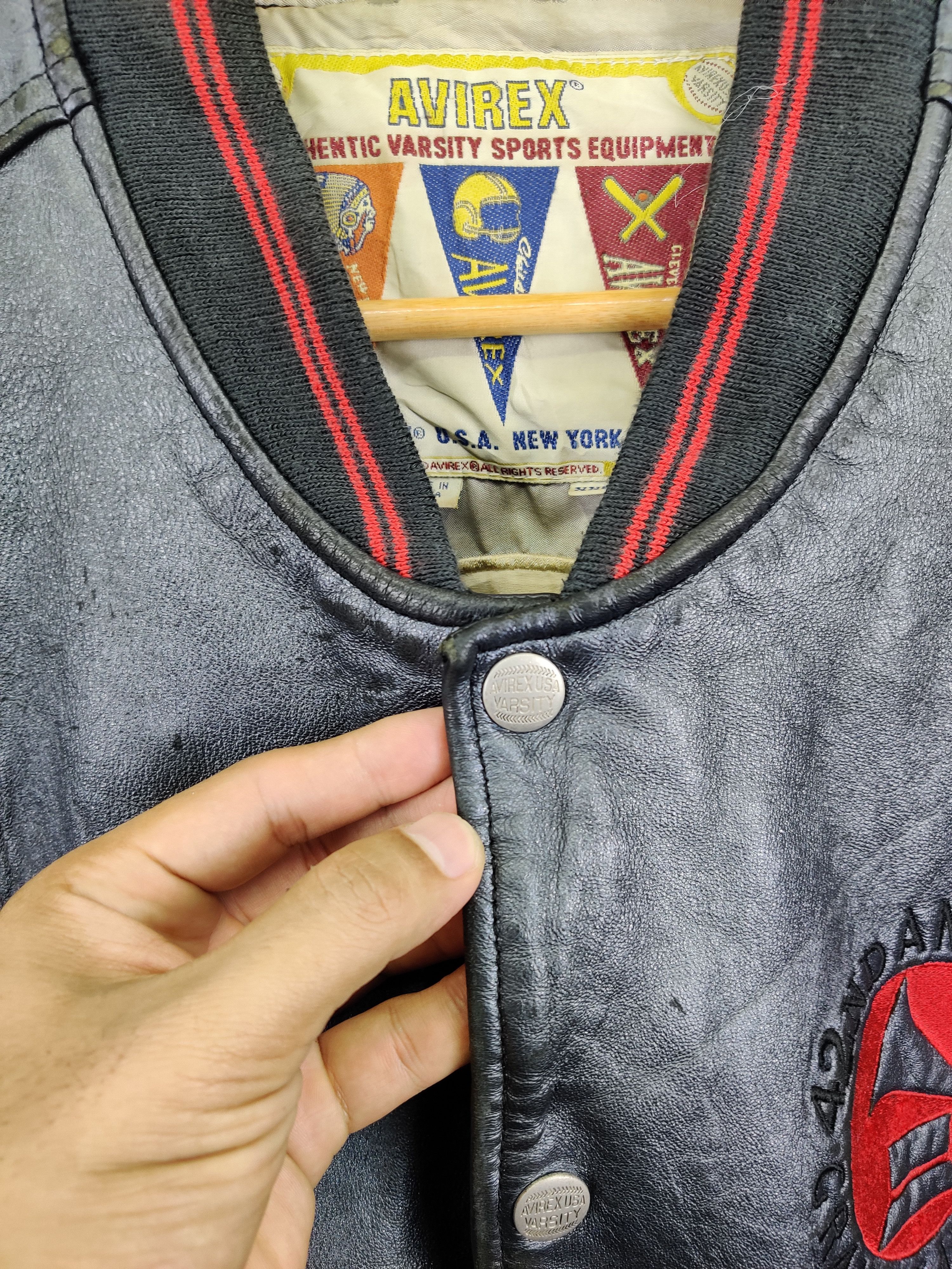 Avirex Vintage Avirex 42nd Grammy Awards Varsity Leather Jacket Size US XXL / EU 58 / 5 - 8 Thumbnail