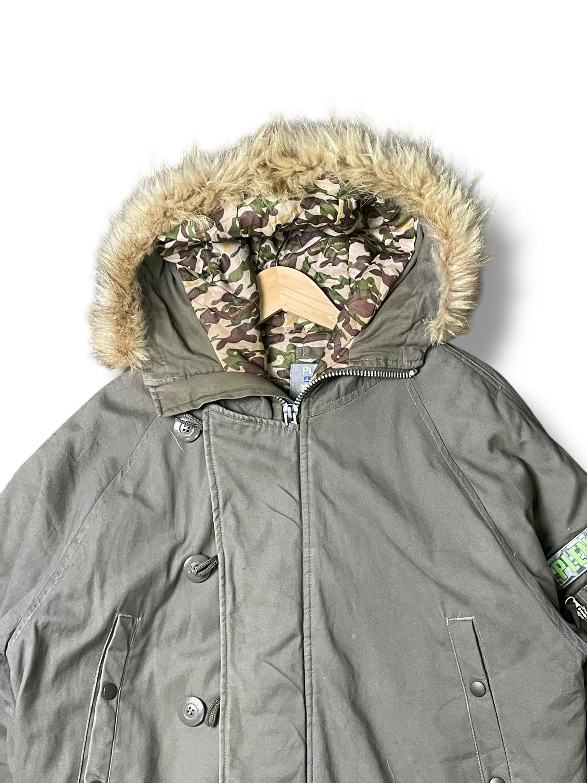 Vintage Plenty Tough Sport Military Hooded Jacket (50) Size US M / EU 48-50 / 2 - 8 Thumbnail