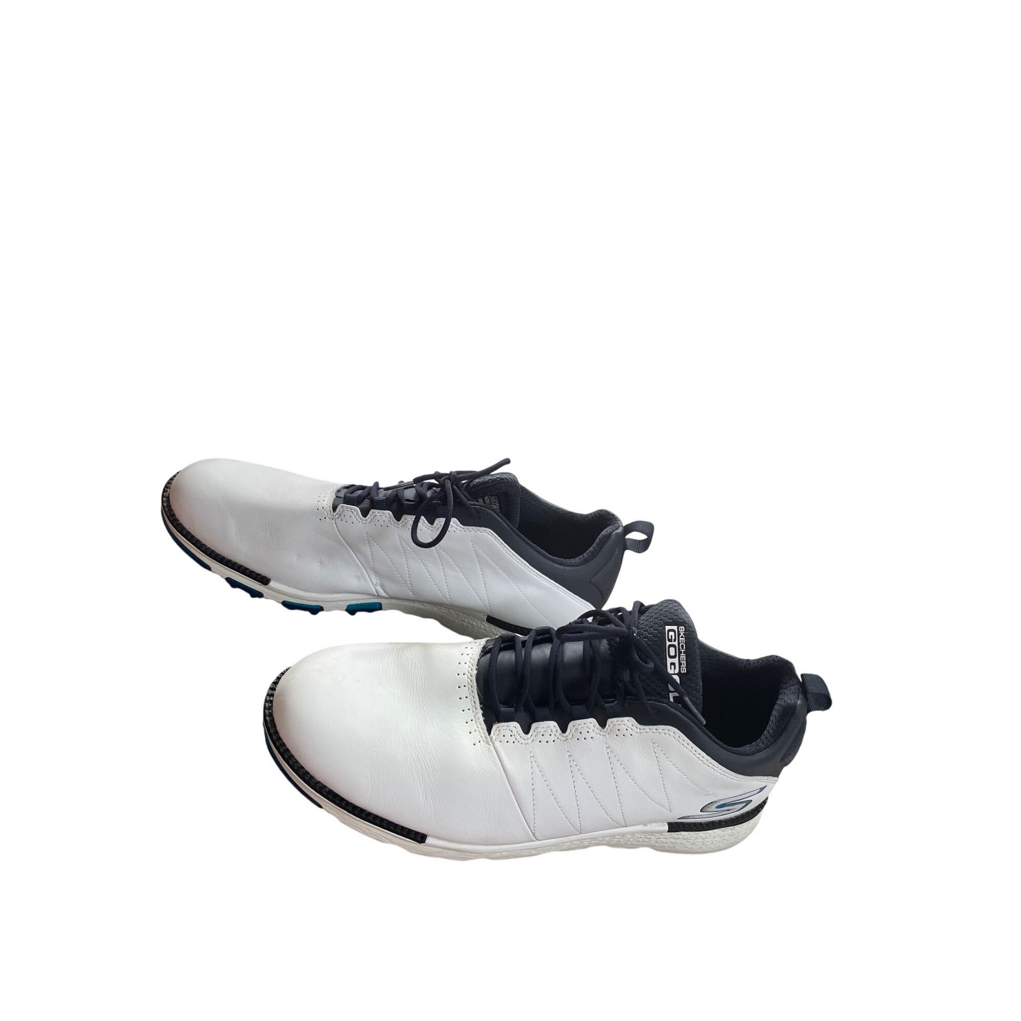 SKECHERS Skechers GoGolf Gen 5 Mens Leather White Sneakers Shoes Size Size US 11.5 / EU 44-45 - 3 Thumbnail
