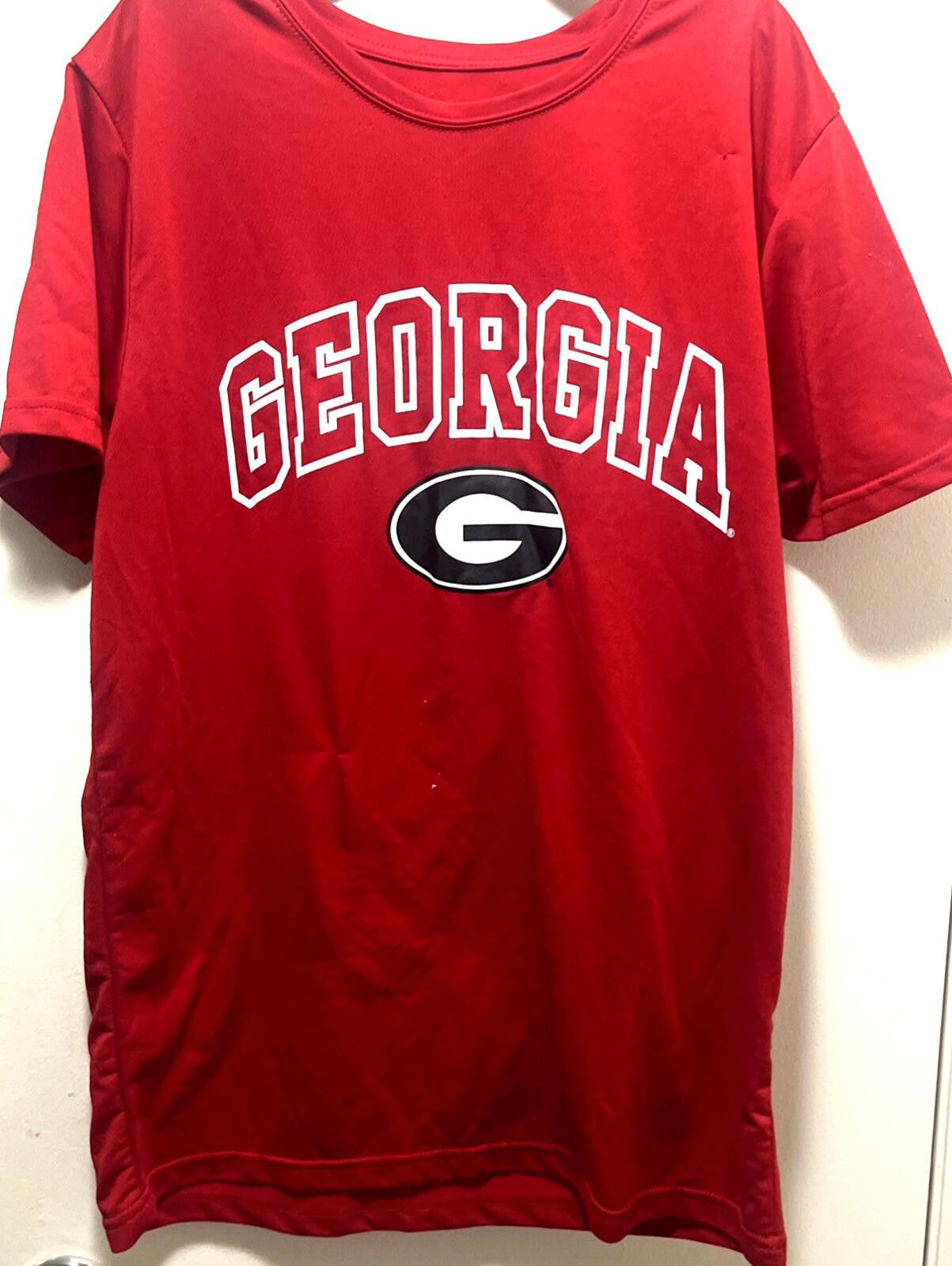 The Unbranded Brand University Georgia College Men's Short Sleeve Crew Neck Tee Size US S / EU 44-46 / 1 - 1 Thumbnail