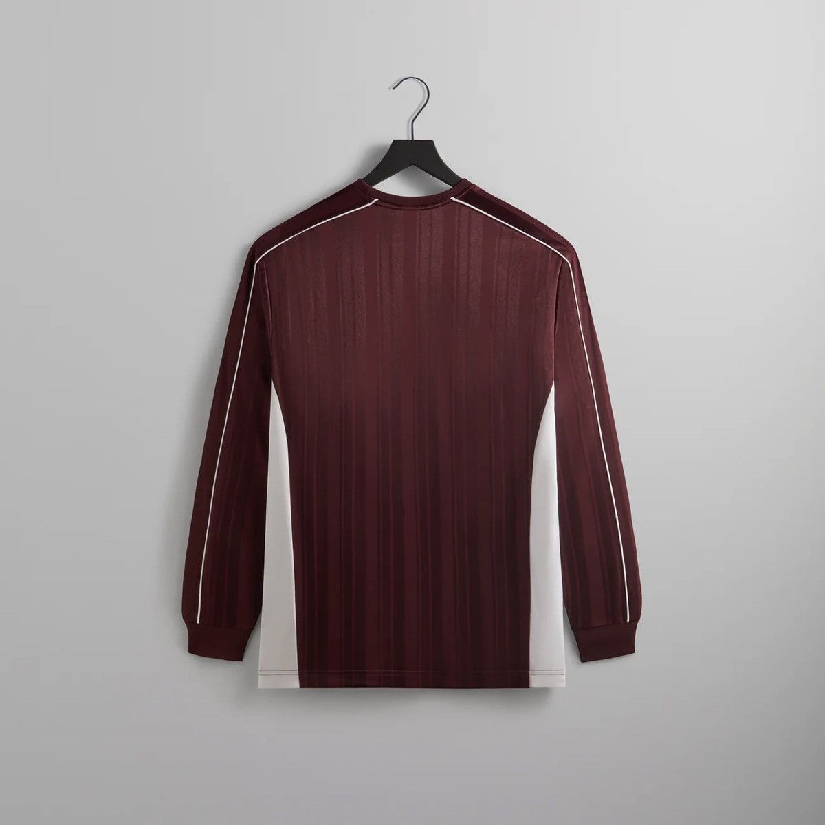 Kith Kith Pinstripe Tricot Panelled LS Tee Magma (Size XL) Size US XL / EU 56 / 4 - 7 Thumbnail