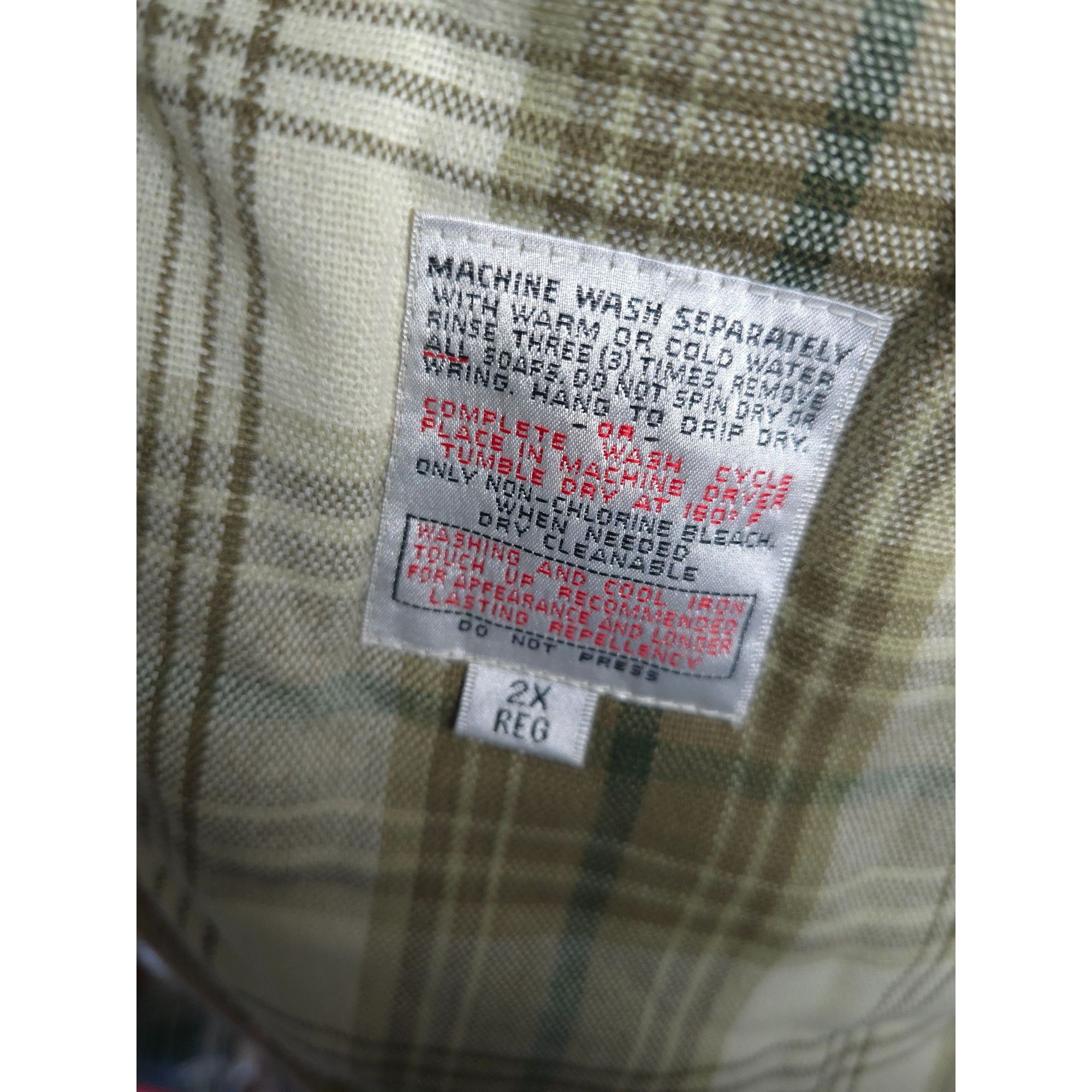 Vintage Vintage Towne From London Fog Beige Mens Jacket 2X Reg Size US XXL / EU 58 / 5 - 5 Thumbnail