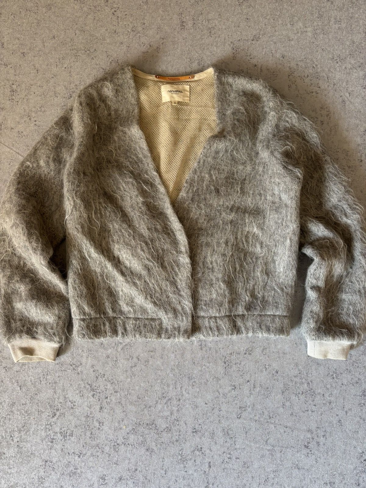 Designer × Japanese Brand × Nanushka VINTAGE NANUSHKA KNIT CARDIGAN Size S / US 4 / IT 40 - 1 Thumbnail