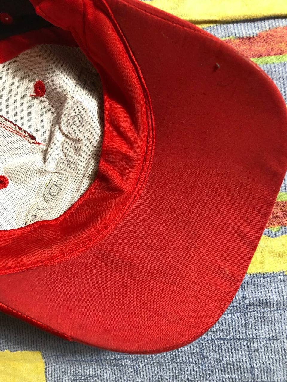 Honda × Vintage Vintage Racing Honda Leather Cap Hat Big Logo Nascar Y2K Size ONE SIZE - 2 Thumbnail