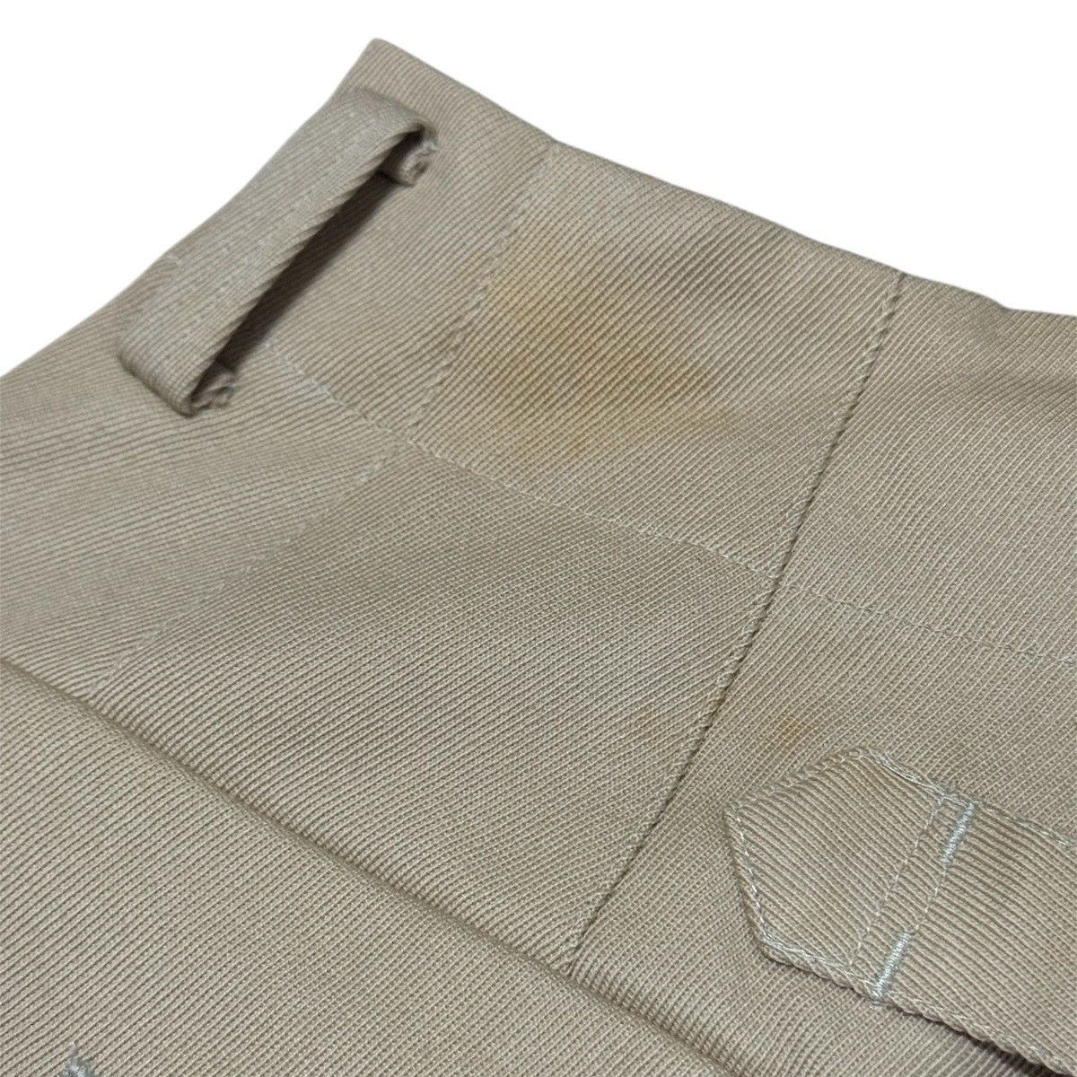 Designer × Vintage × Yoshiyuki Konishi Vintage 90s Ficce Yoshiyuki Konishi field pants buckleback Size US 29 - 7 Thumbnail