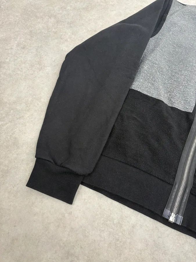 Balenciaga AW2014 Balenciaga Grey & Black Zip-up Sweater Size US S / EU 44-46 / 1 - 7 Thumbnail