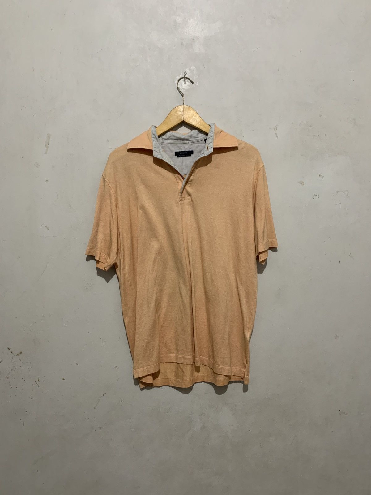 Ermenegildo Zegna Ermenegildo Zegna Polo Shirt Golf Cotton S Second Original Size US S / EU 44-46 / 1 - 1 Thumbnail