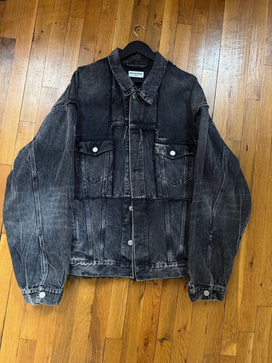 Balenciaga 🚭BALENCIAGA🚭SS22 MARGIELA INSPIRED RECONSTRUCTION JACKET Size US XL / EU 56 / 4 - 18 Thumbnail