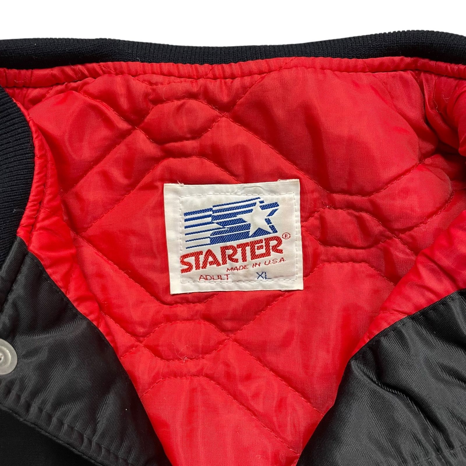 Vintage RARE 90s MILB QUAD CITIES RIVER BANDITS STARTER SATIN JACKET Size US XL / EU 56 / 4 - 5 Thumbnail