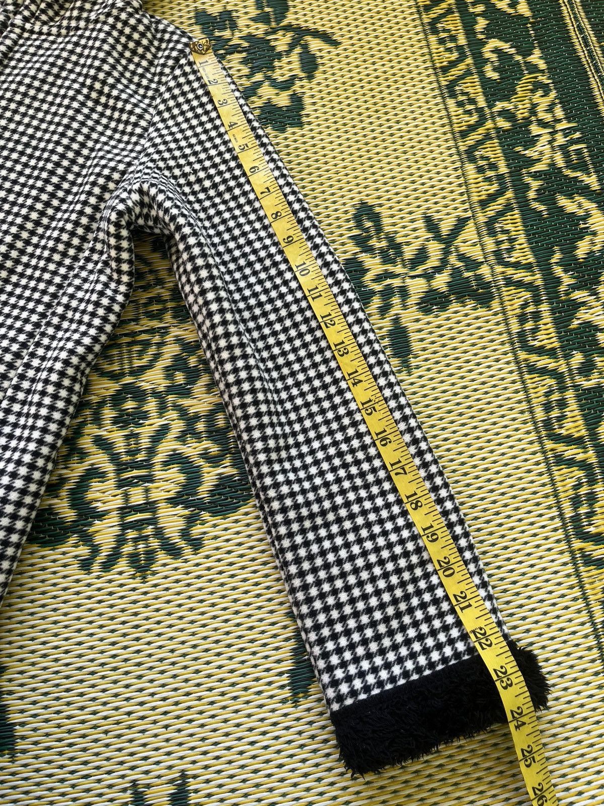 Uniqlo Uniqlo Houndstooth Hooded Fleece Coat Jacket Size M / US 6-8 / IT 42-44 - 16 Thumbnail