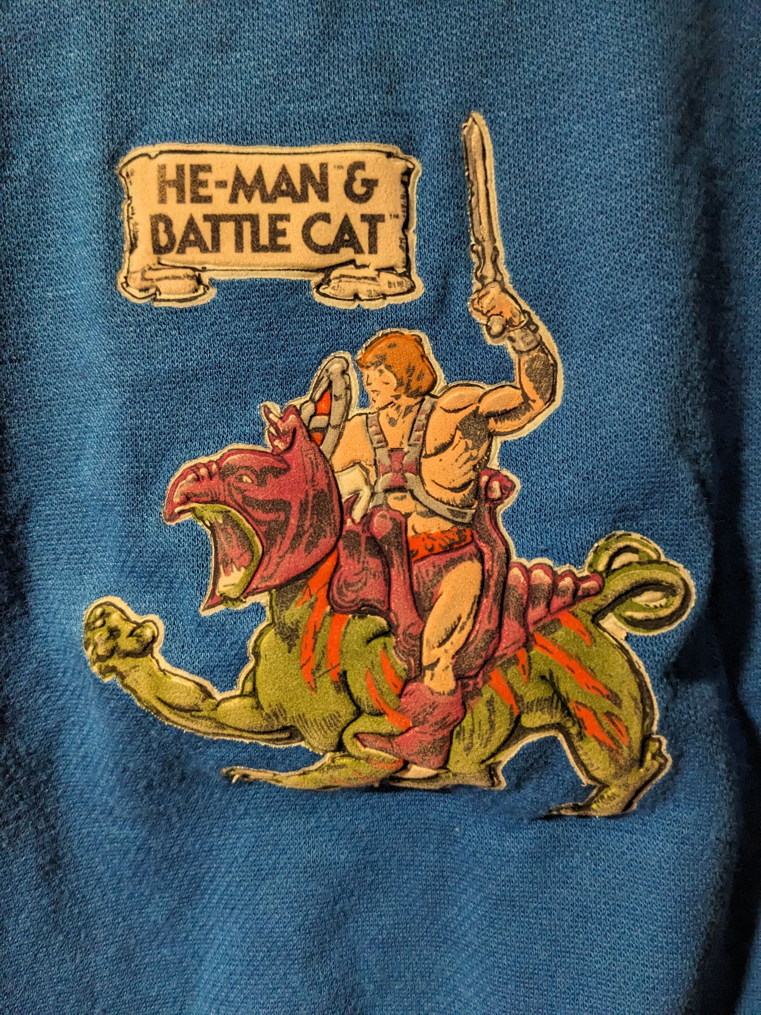 Cartoon Network × Vintage Vintage 80s He-Man Battle Cat Cartoon KIDS Sweatshirt Size US L / EU 52-54 / 3 - 2 Thumbnail