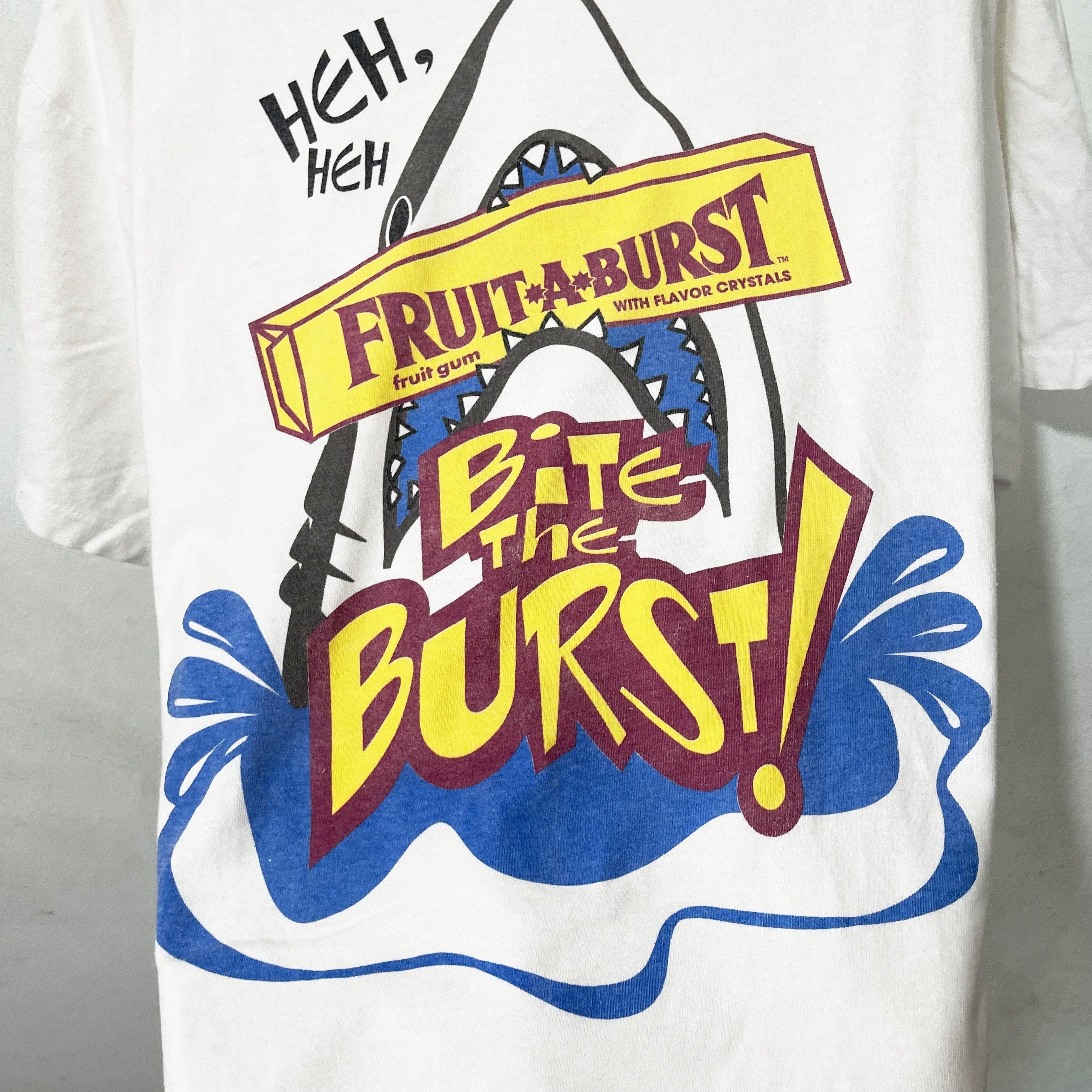 Vintage Vintage 90s Fruit a Burst T-Shirt Size US XL / EU 56 / 4 - 2 Thumbnail