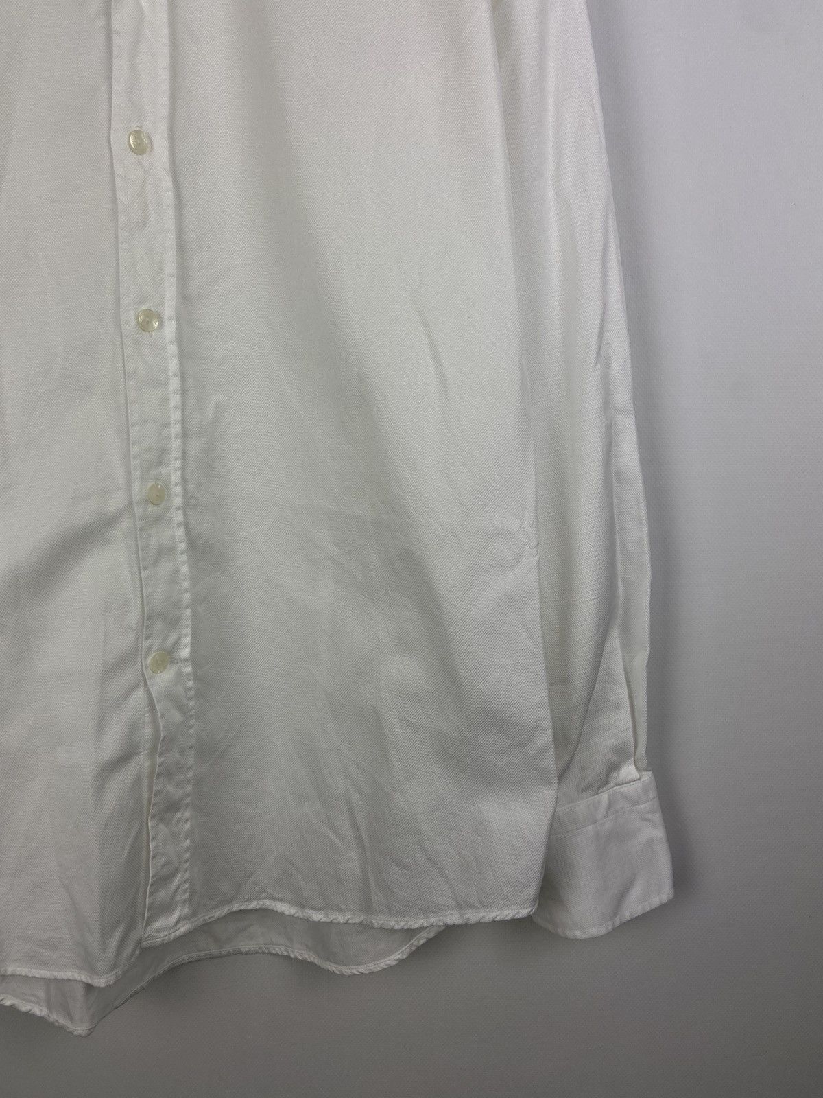 Versace Vintage Versace Collection City White Luxury Shirt Size US M / EU 48-50 / 2 - 7 Thumbnail