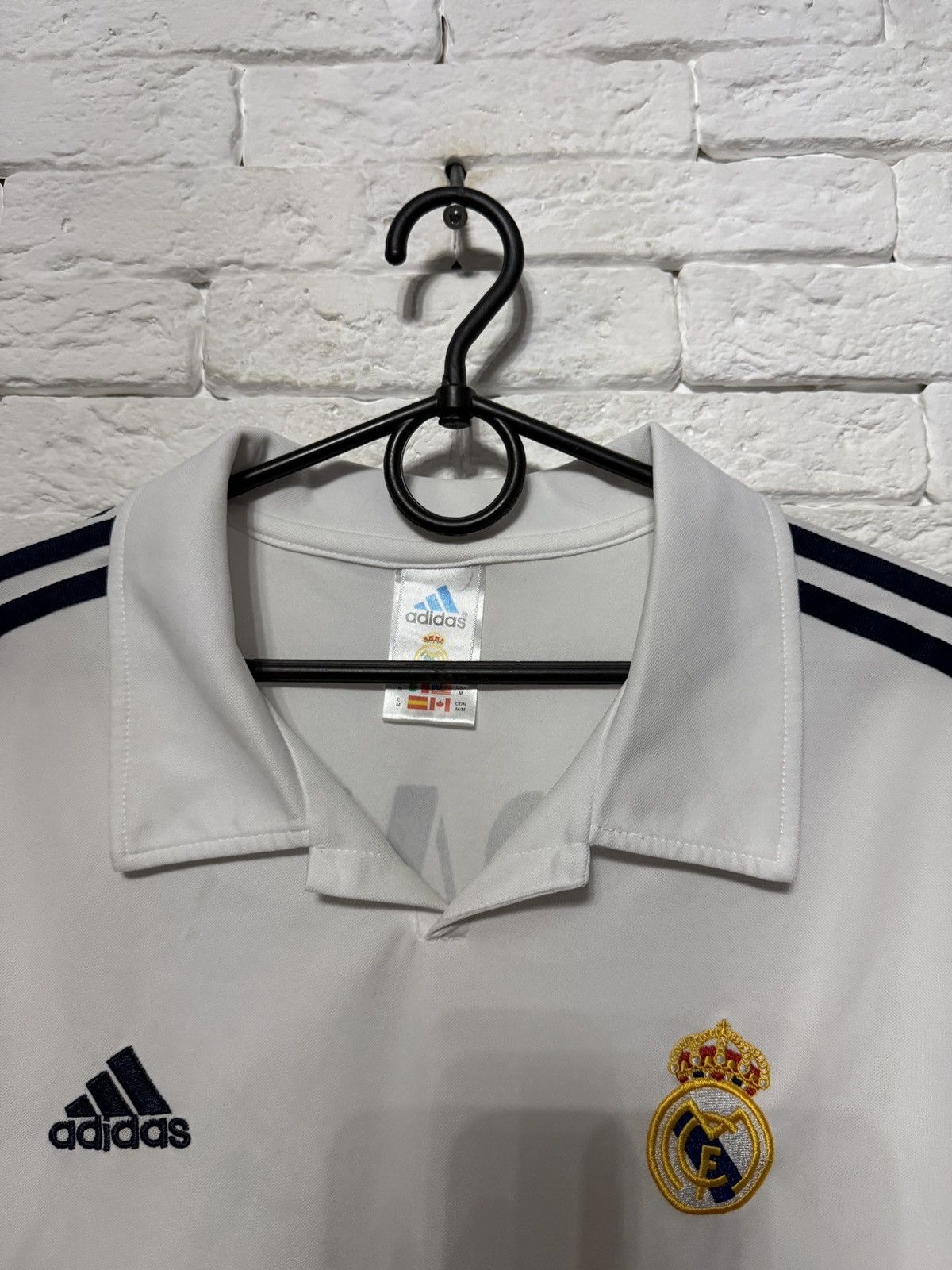 Adidas RARE Zidane Real Madrid Adidas Jersey Longsleeve 02/03 Size US M / EU 48-50 / 2 - 9 Thumbnail