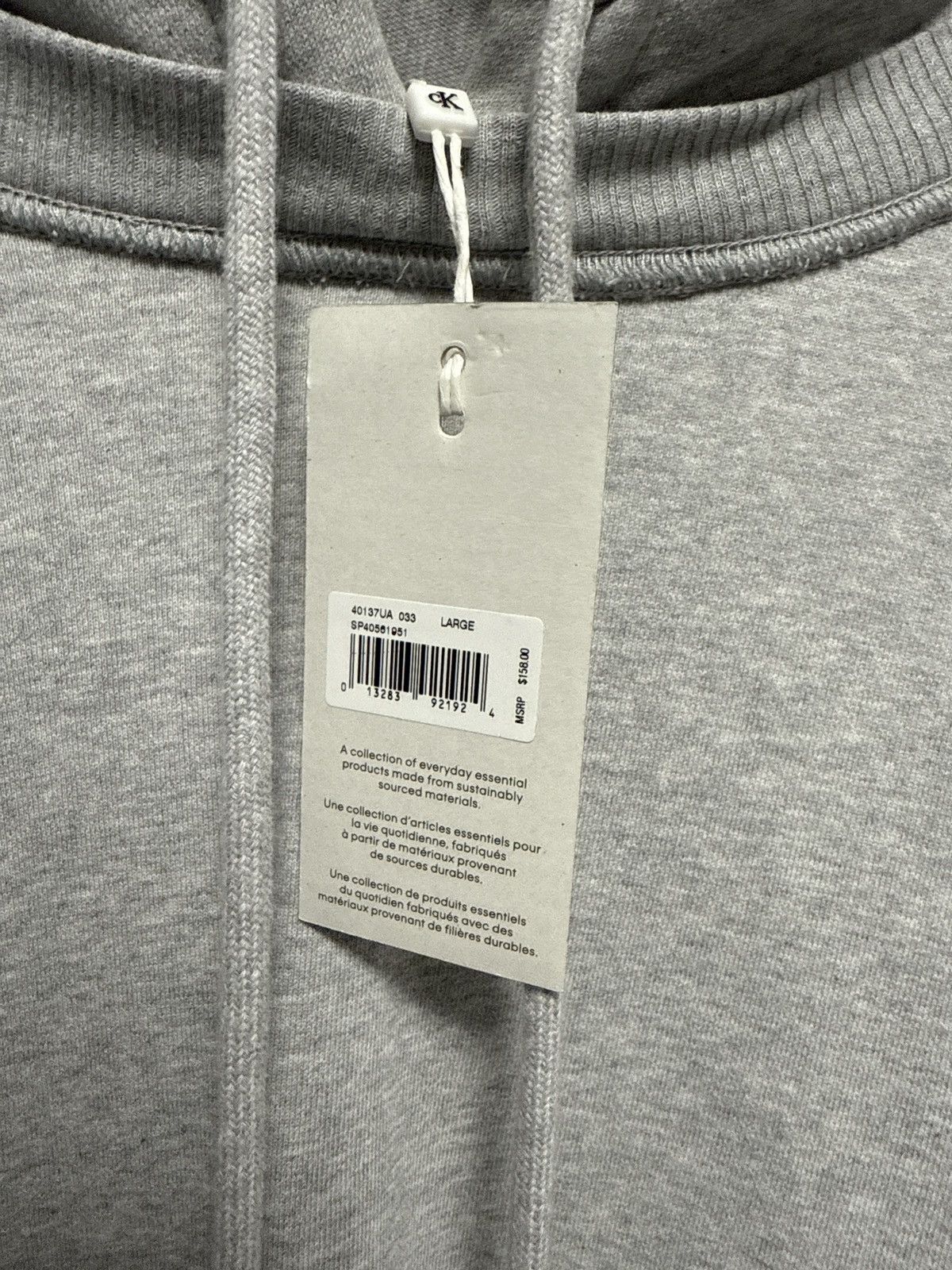 Calvin Klein × Heron Preston Heron Preston x Calvin Klein organic cotton hoodie Size US L / EU 52-54 / 3 - 2 Thumbnail