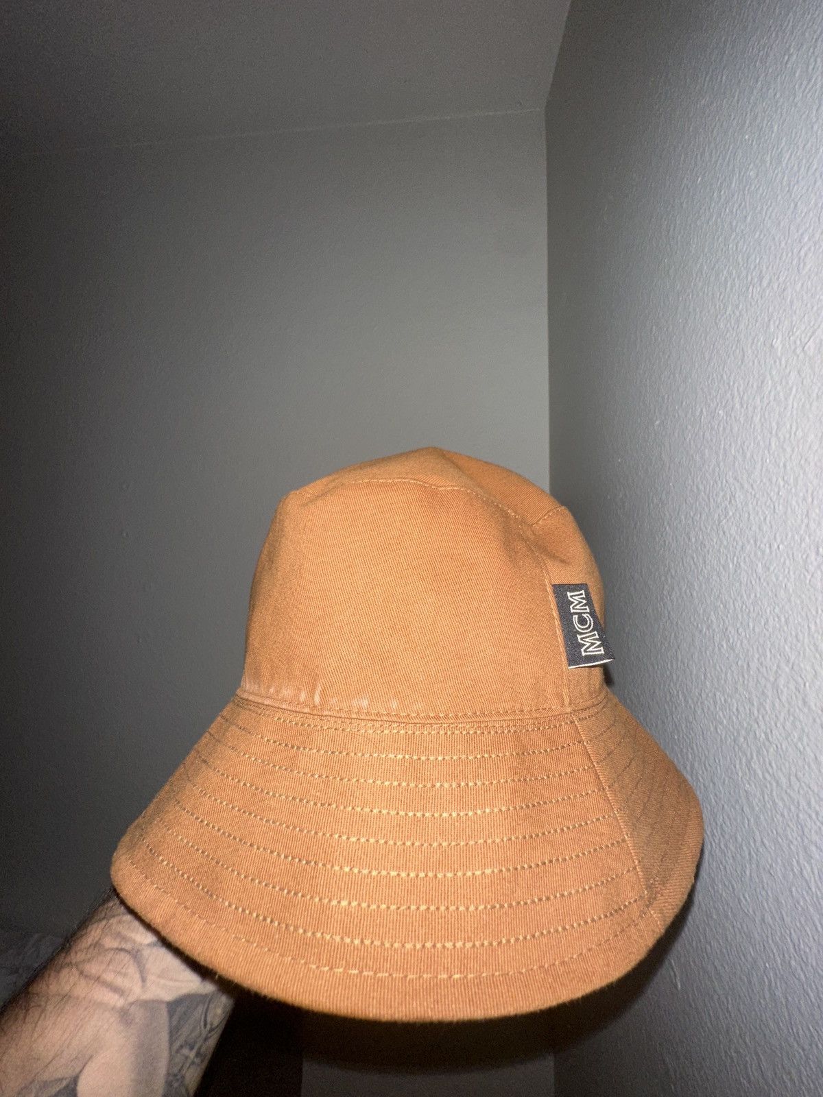 MCM MCM Reversible Monogram Bucket Hat In Recycled Polyester Size ONE SIZE - 6 Thumbnail