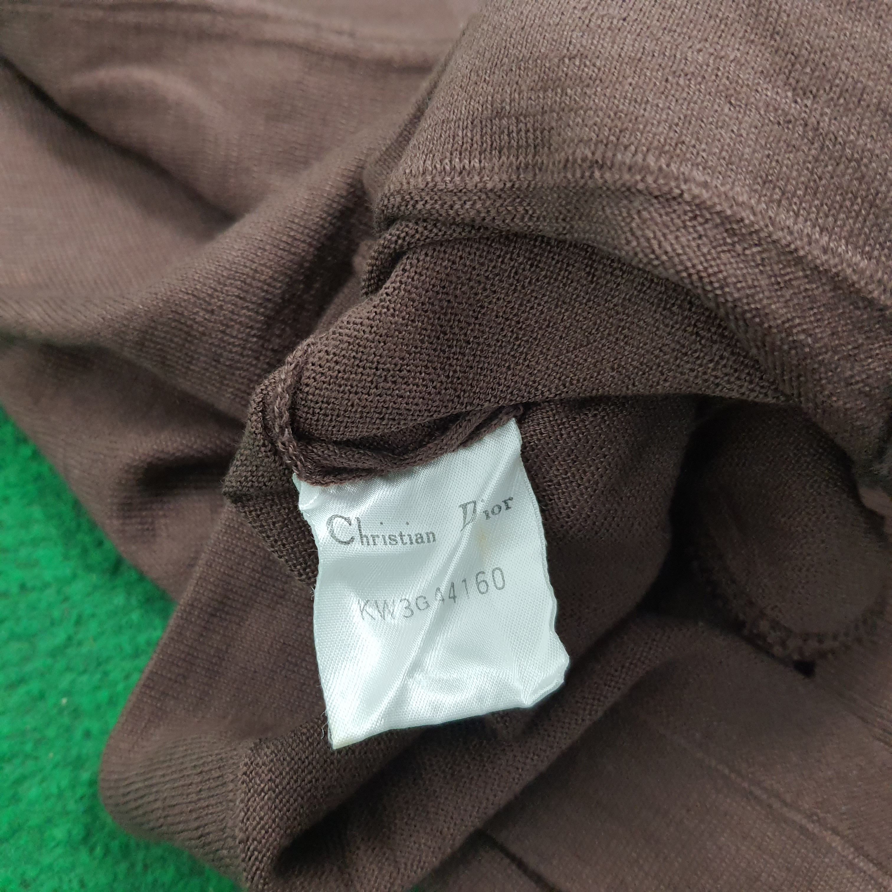Christian Dior Monsieur × Vintage Vintage Christian Dior Cardigans C19N5 Size M / US 6-8 / IT 42-44 - 4 Thumbnail
