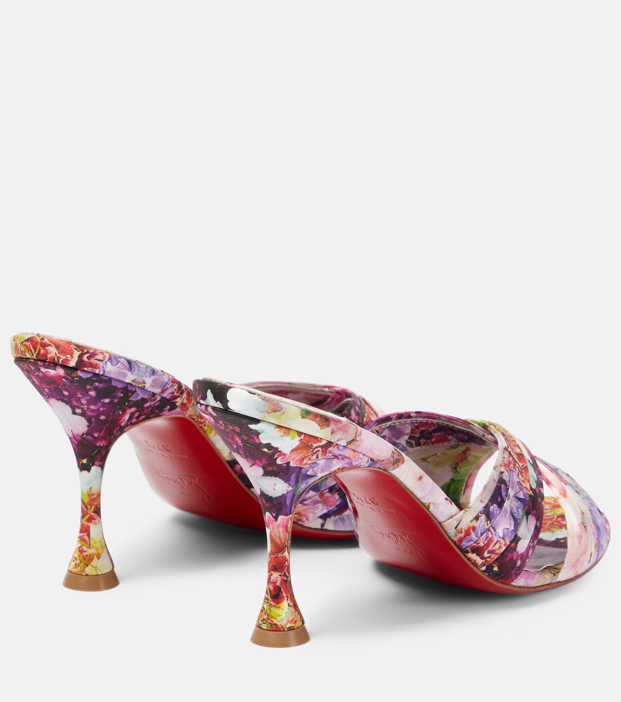 Christian Louboutin o1w1db10725 Sandals in Multicolor Size US 11 / IT 41 - 3 Thumbnail