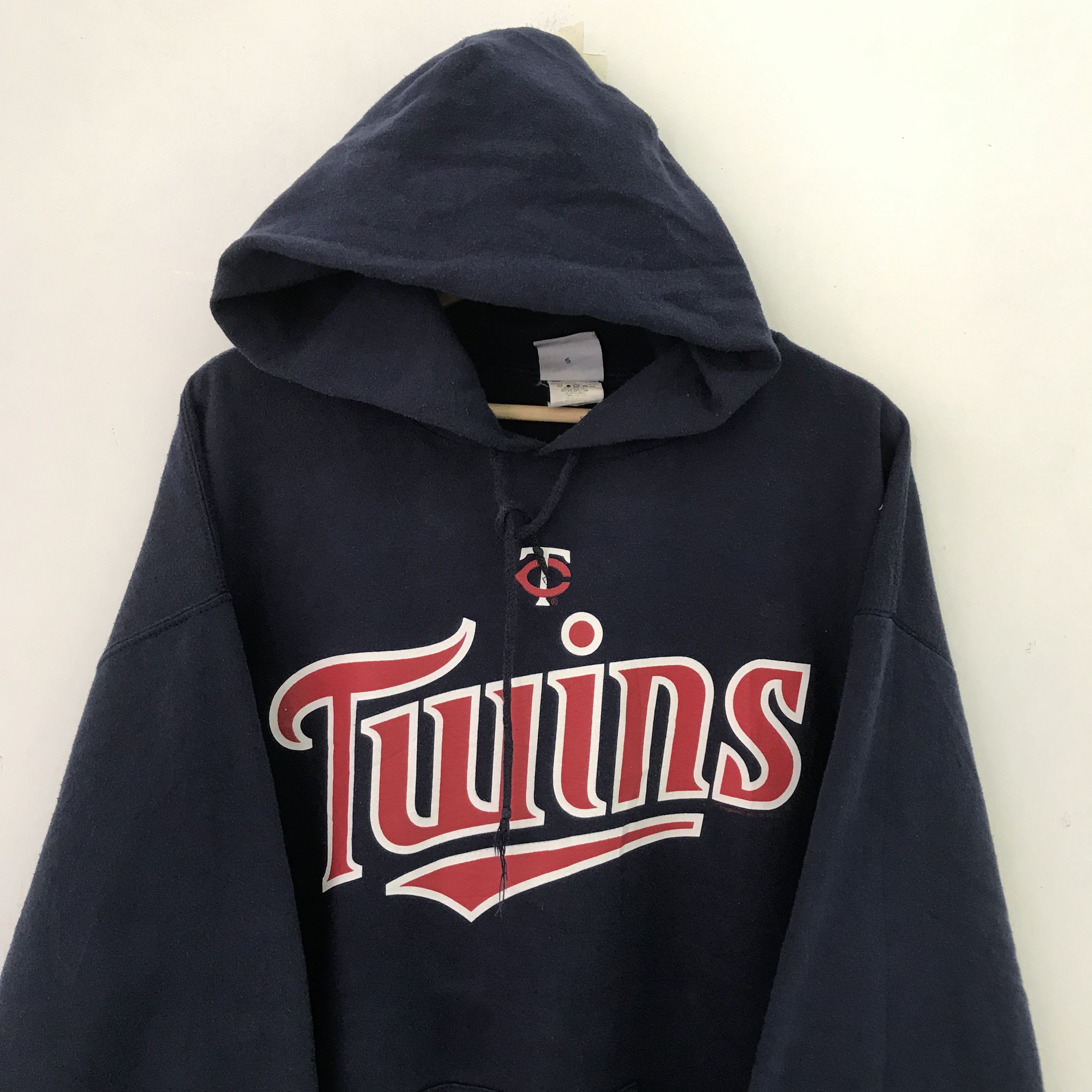 Vintage Vintage 90s Minnesota Twins Blue Sweater - 220 Size US XL / EU 56 / 4 - 6 Thumbnail