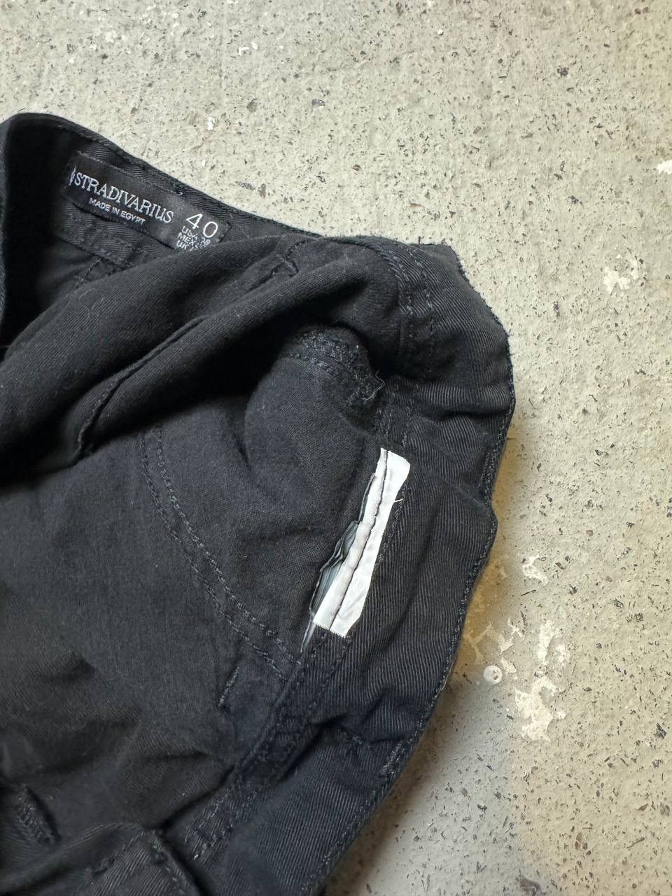 Vintage Vintage Y2K Stradivarius cargo avant garde pants Size 28" / US 6 / IT 42 - 6 Thumbnail