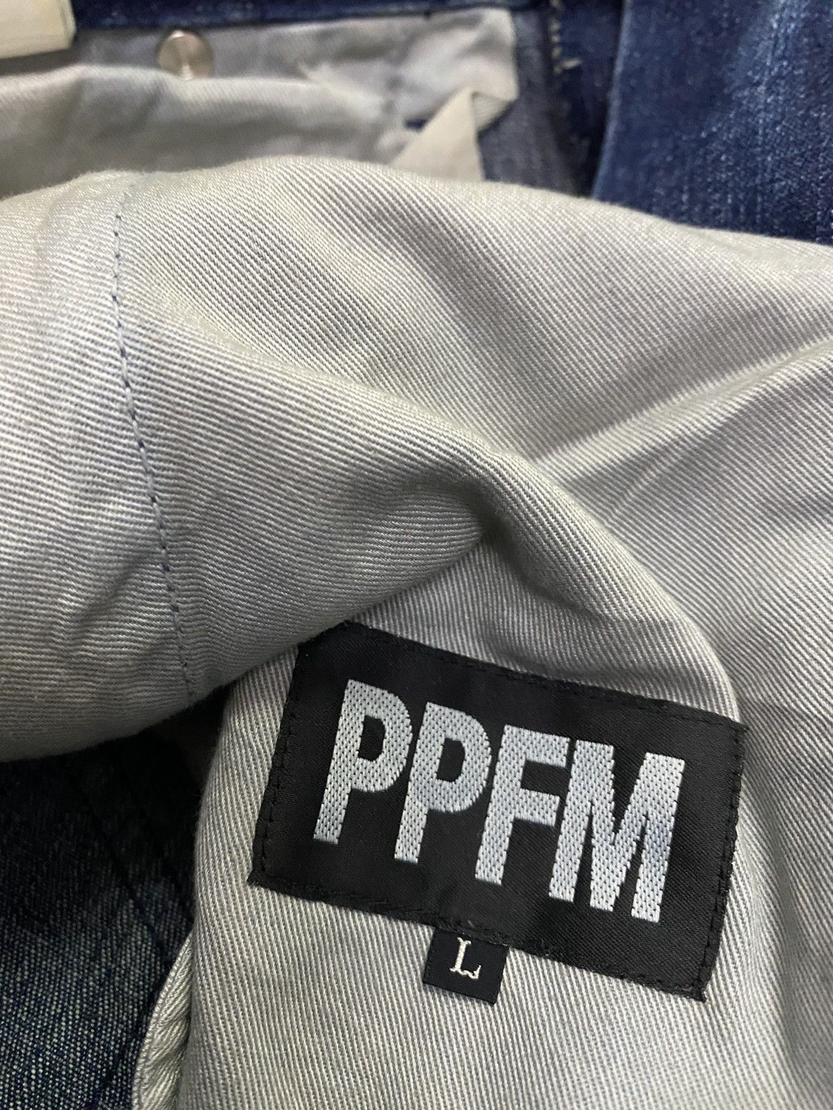 PPFM 💥Avant Garde PPFM Indigo Blue Cargo Pant Size US 33 - 7 Thumbnail