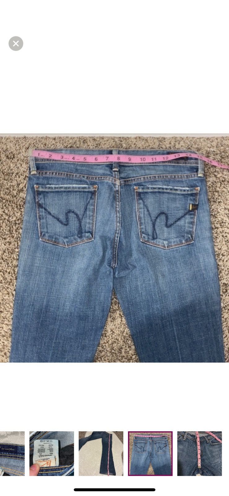 Citizens Of Humanity Citizens of humanity Ingrid stretch jeans size 28 Size 28" / US 6 / IT 42 - 6 Thumbnail