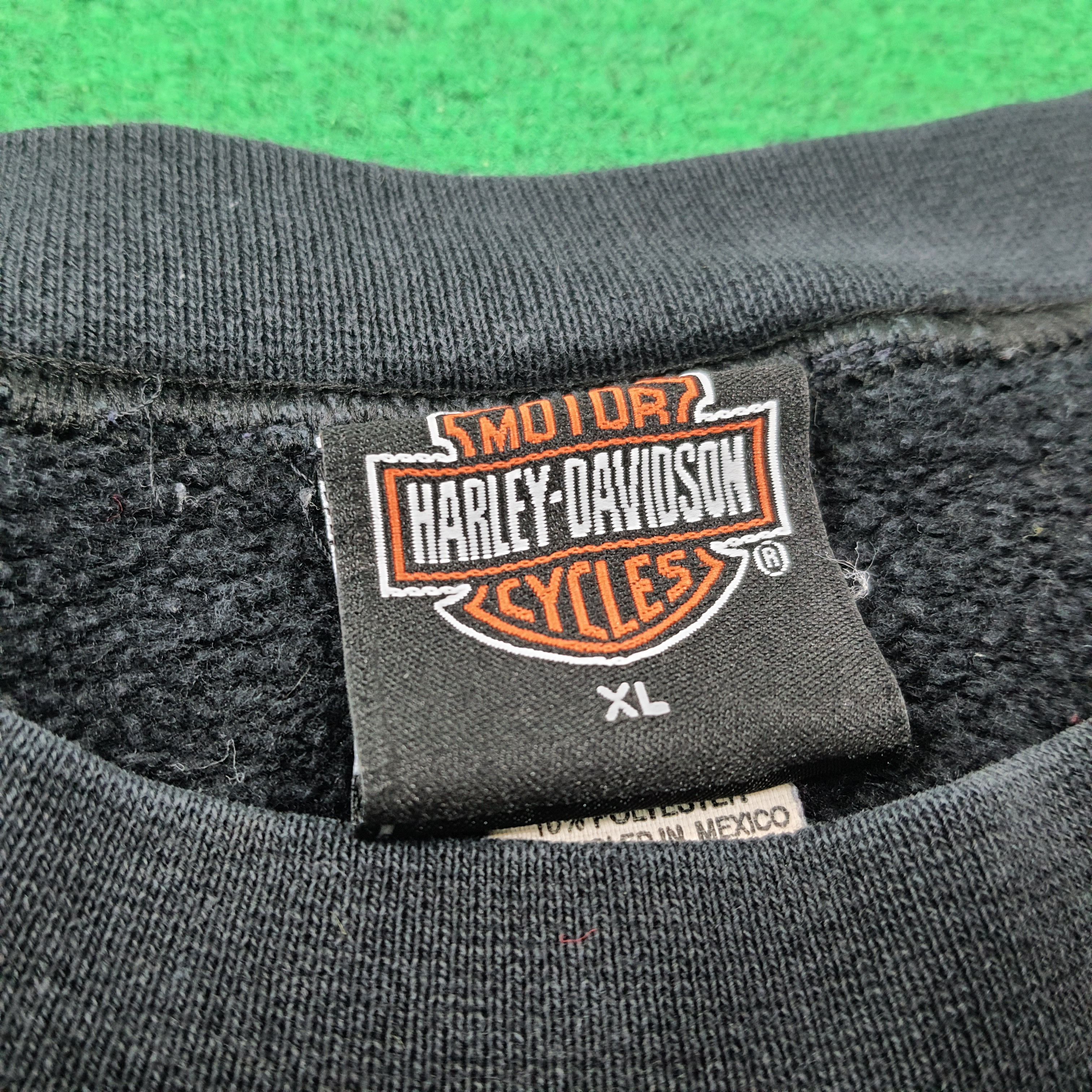 Harley Davidson × Vintage Vintage Harley Davidson Motorcycles Sweatshirt C221N23 Size US XL / EU 56 / 4 - 5 Thumbnail