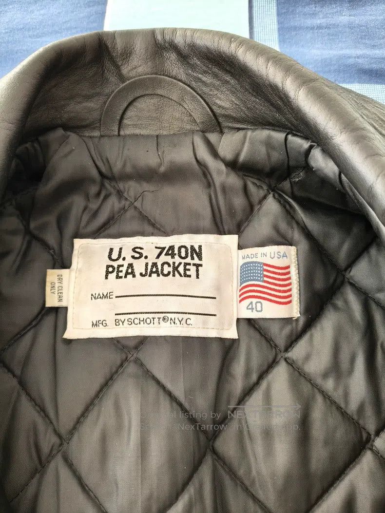 Schott Schott 740 jackets Size US XL / EU 56 / 4 - 4 Thumbnail