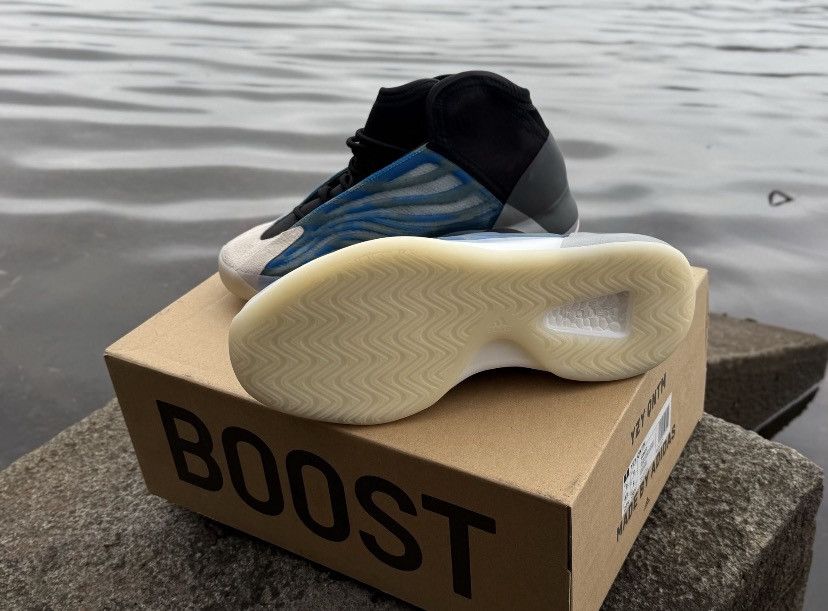 Adidas × Yeezy Adidas Yeezy QNTM Frozen Blue Size US 9.5 / EU 42-43 - 6 Thumbnail