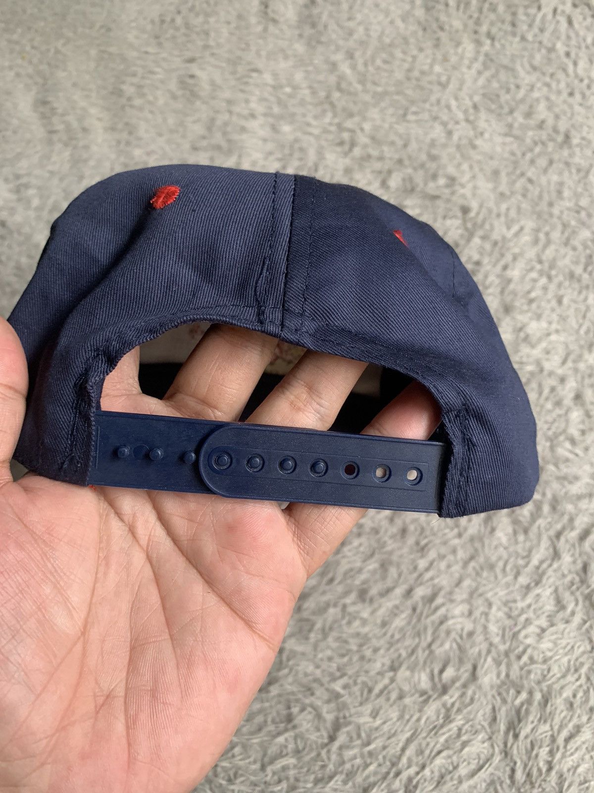 Vintage Vintage 90s Judas Priest Jugulator Tour Two Tone Cap Hat Size ONE SIZE - 2 Thumbnail