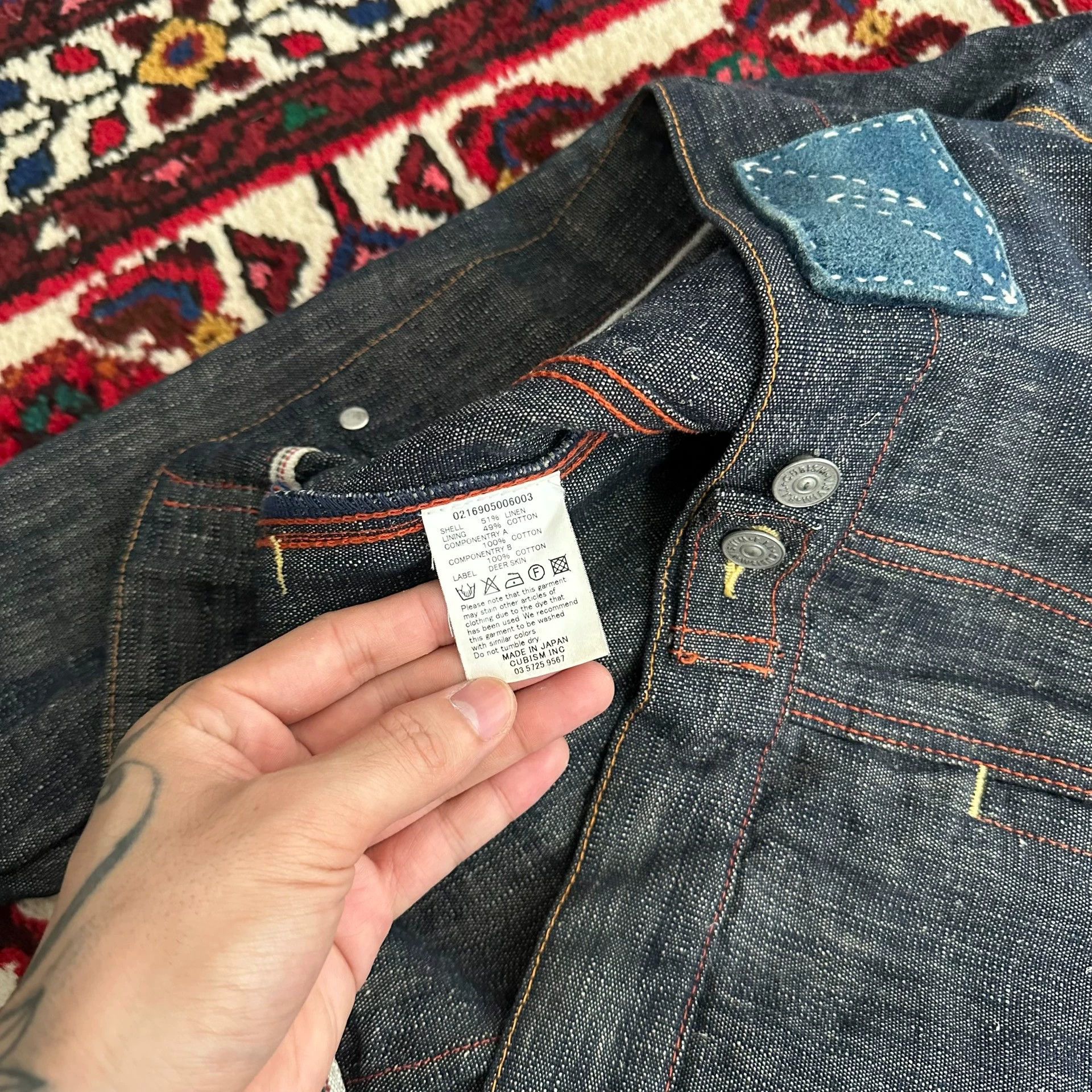 Visvim Visvim 16AW ICT 101 JKT Mud Dyed Denim Jacket Size 2 Size US M / EU 48-50 / 2 - 6 Thumbnail