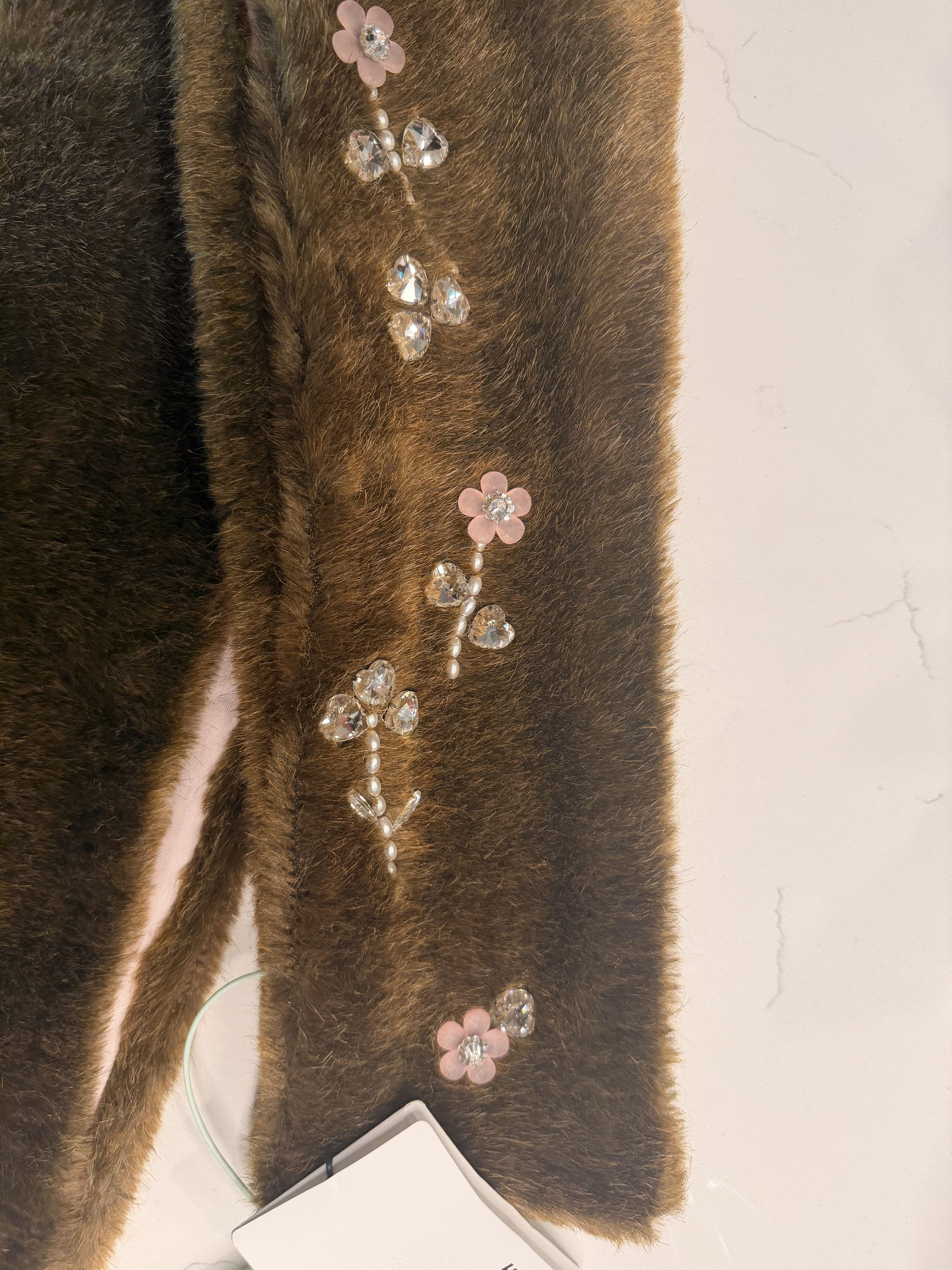 BERNADETTE Hood Mimi embroidered and scarf jean embroidered Size ONE SIZE - 5 Thumbnail