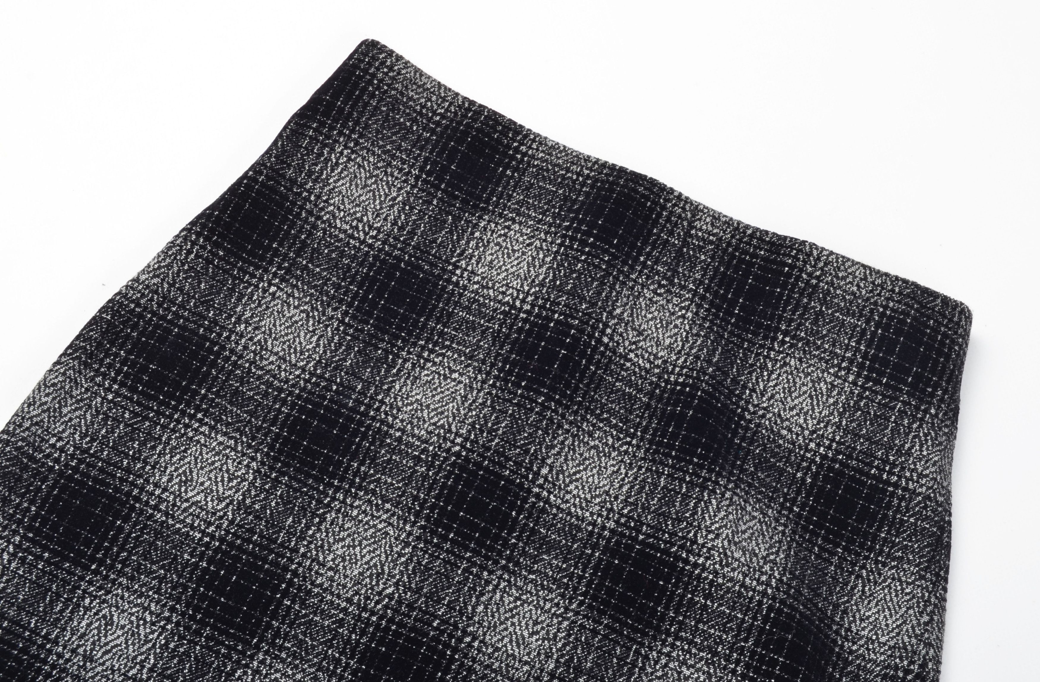 Wolford Wolford Plaid Elastic Waistband Mini Straight Pencil Skirt Size 25" / US 0 / IT 36 - 4 Thumbnail
