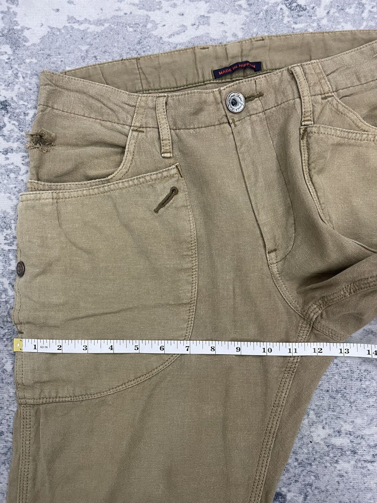 Sassafras Vintage Blue Way Painter Pants Japanese Brand s11 Size US 32 / EU 48 - 21 Thumbnail