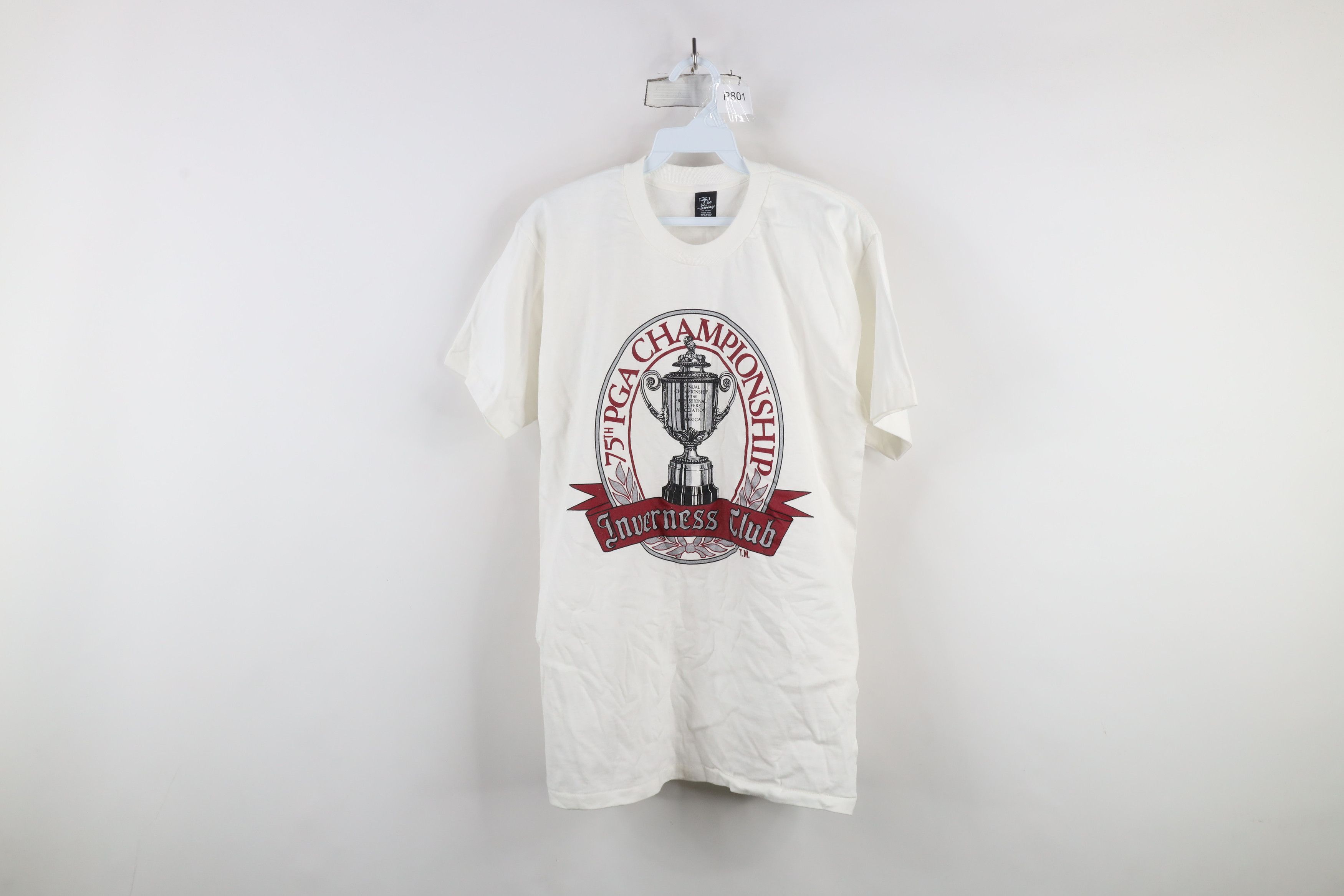 Vintage Vintage 90s 75th PGA Championship Inverness Club T-Shirt USA Size US M / EU 48-50 / 2 - 1 Thumbnail