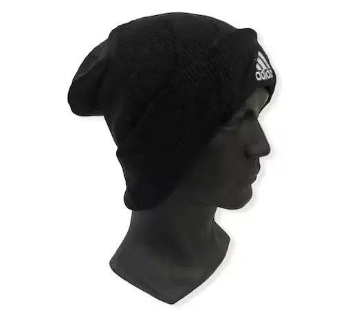 Adidas Vintage Adidas Trademark Logo Beanie Hat Size ONE SIZE - 2 Thumbnail