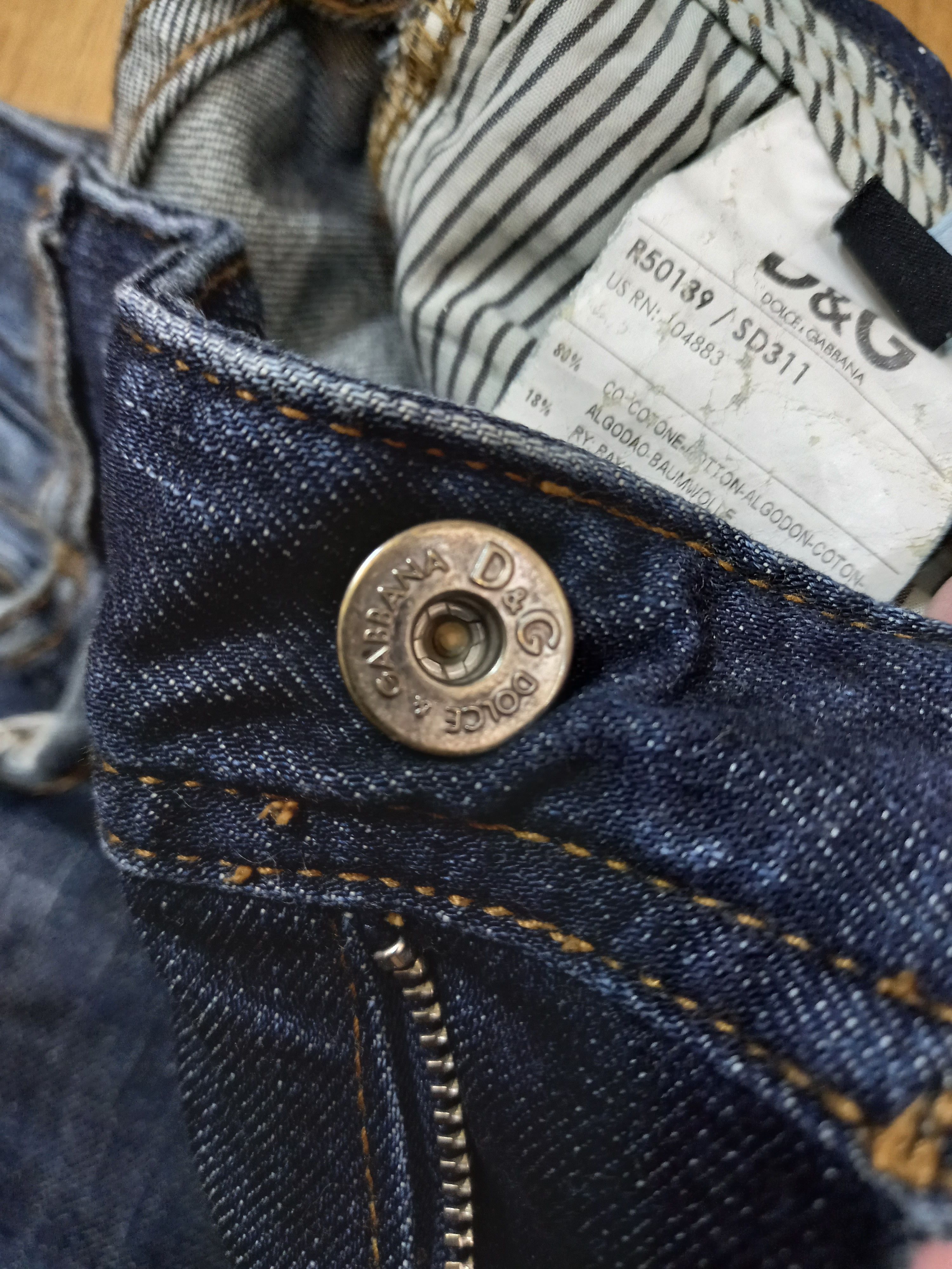 Dolce & Gabbana Vintage Dolce & Gabbana D&G Blue Denim Jeans Pants Size US 30 / EU 46 - 5 Thumbnail