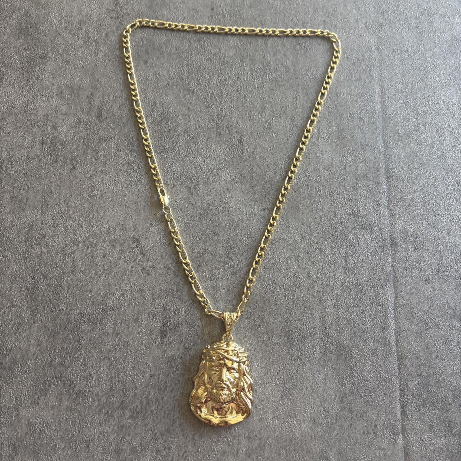Other Boho Gold Jesus pendant necklace bundle Size ONE SIZE - 2 Thumbnail