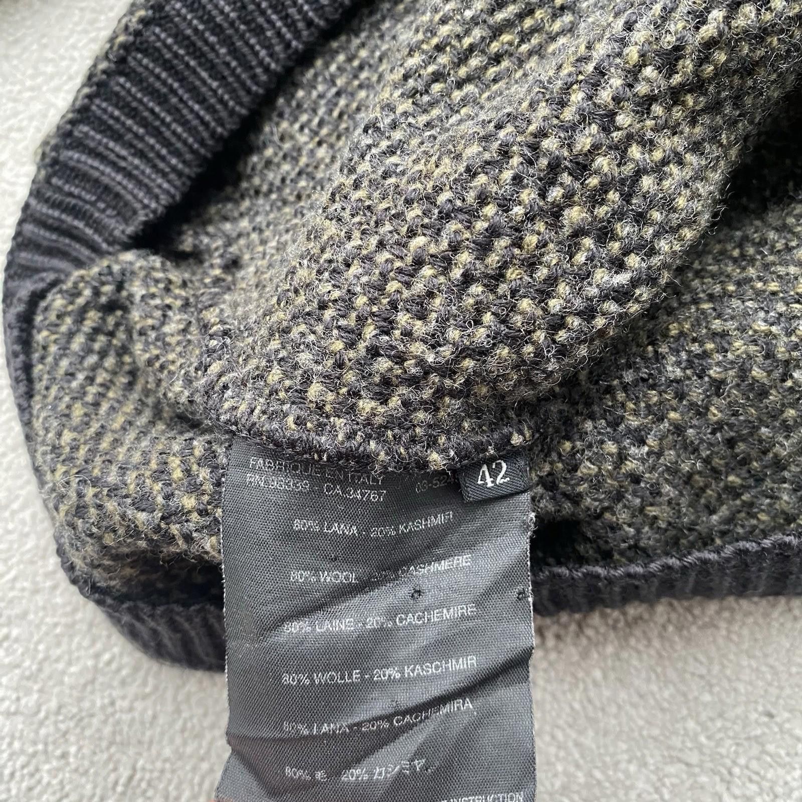 Prada Prada Wool Cashmere Blend Zip Up Jumper Sweater Dual Zip Size M / US 6-8 / IT 42-44 - 8 Thumbnail