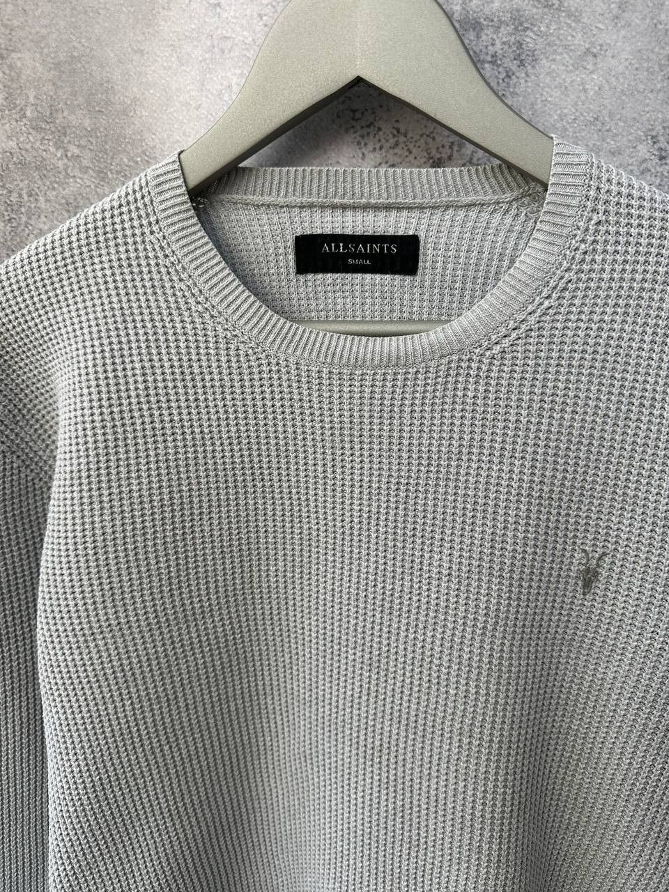 Allsaints ALLSAINTS Trias Crew Neck Waffle Sweater Pullover Size US S / EU 44-46 / 1 - 5 Thumbnail