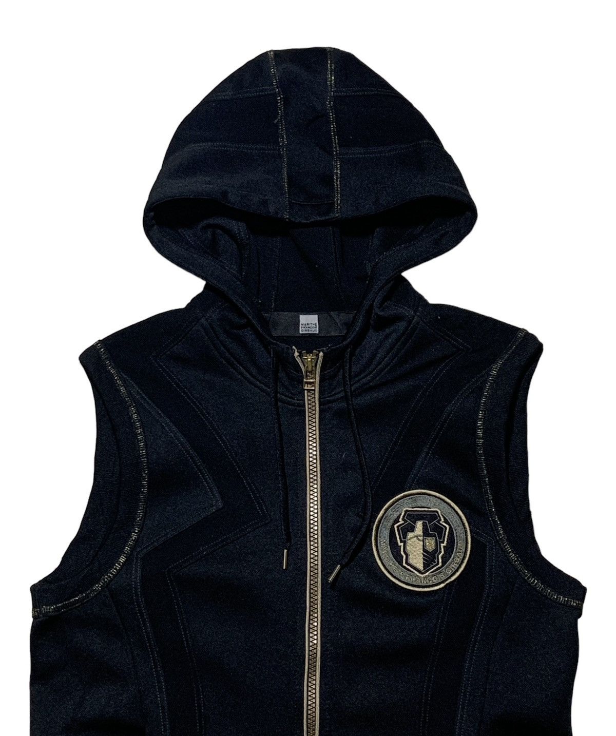 Marithe + Francois Girbaud Marithe francois girbaud sleevles hoodie Size US S / EU 44-46 / 1 - 2 Thumbnail
