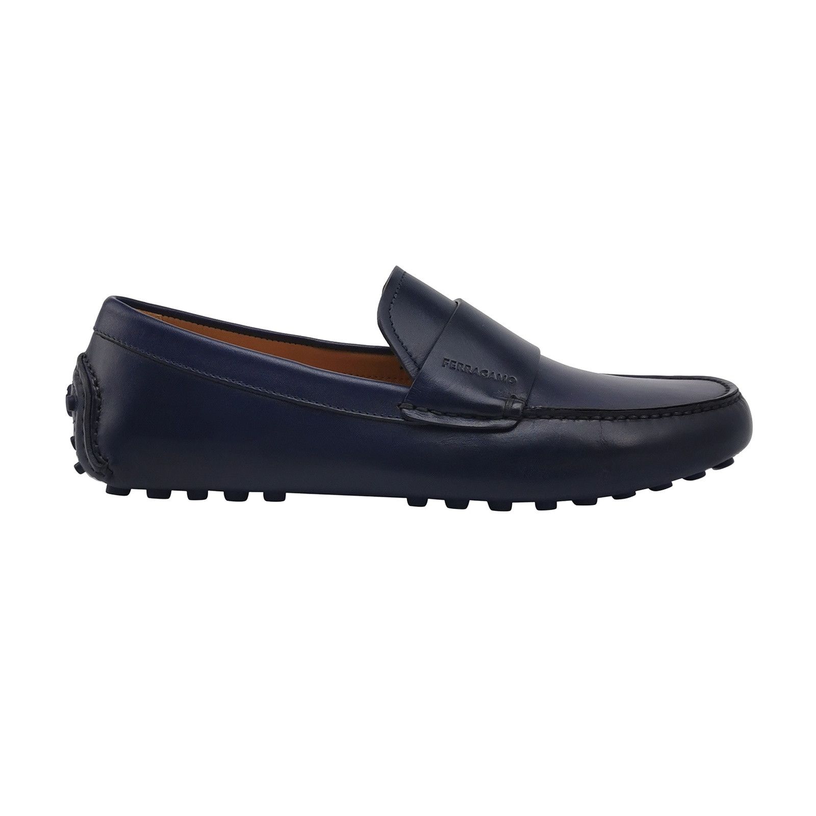 Salvatore Ferragamo Salvatore Ferragamo Leather Logo Drivers Size 7 Size US 8 / EU 41 - 1 Thumbnail