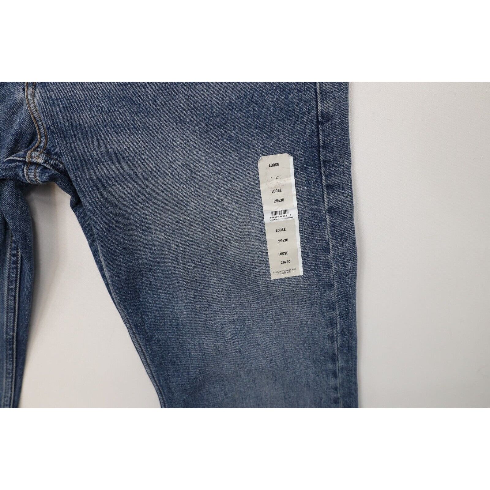 Levi's Deadstock Y2K Levis Signature Loose Fit Stretch Denim Jeans Size US 29 - 5 Thumbnail